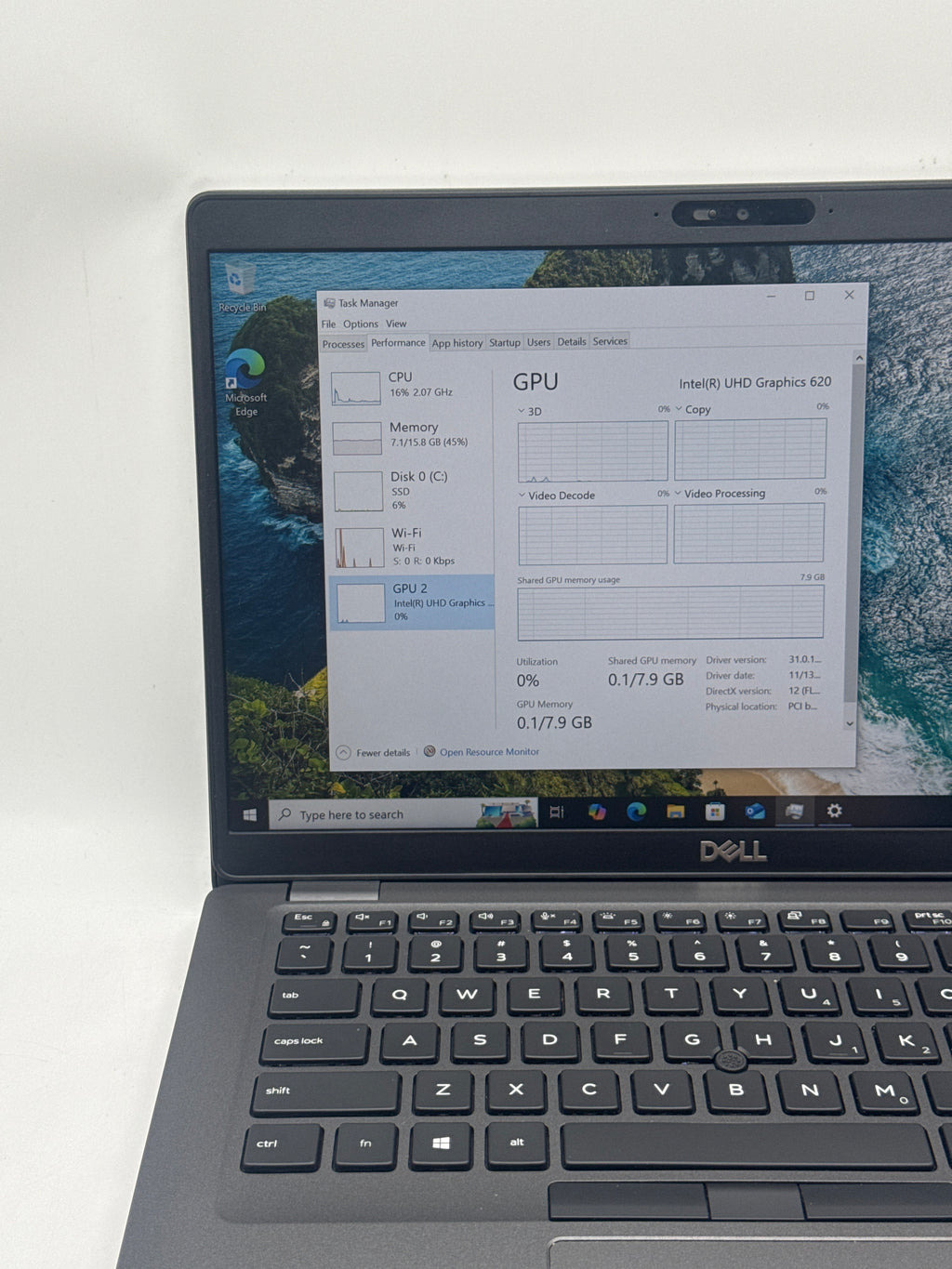 Dell Latitude 5400 i5-8365U 16GB RAM 256GB SSD