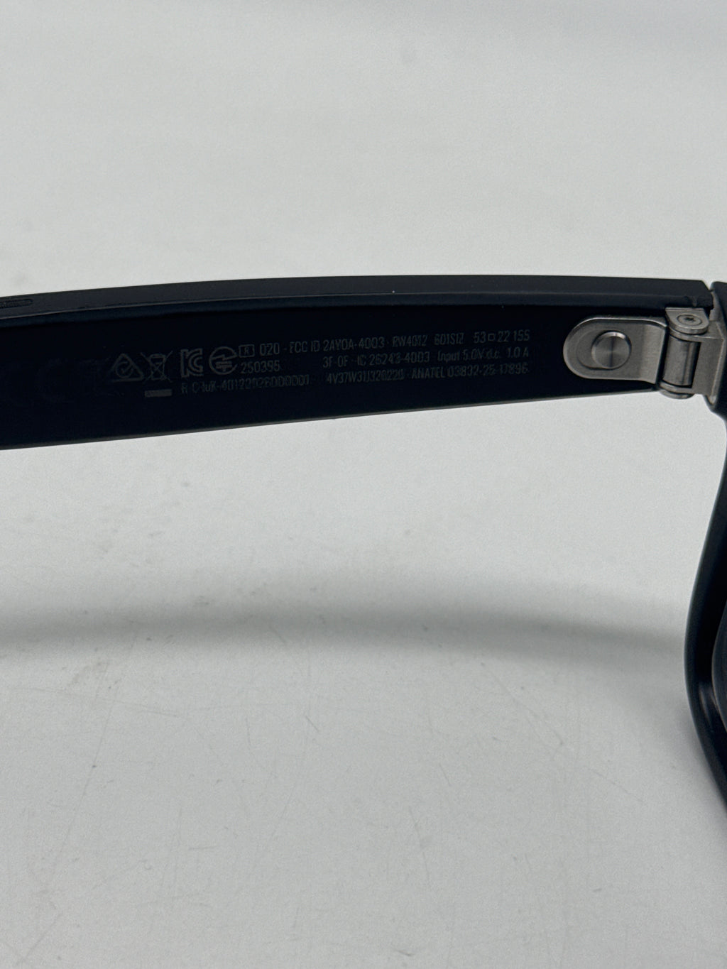 Ray-Ban Meta Wayfarer Gen 2 RW4012 Large Matte Black - Used