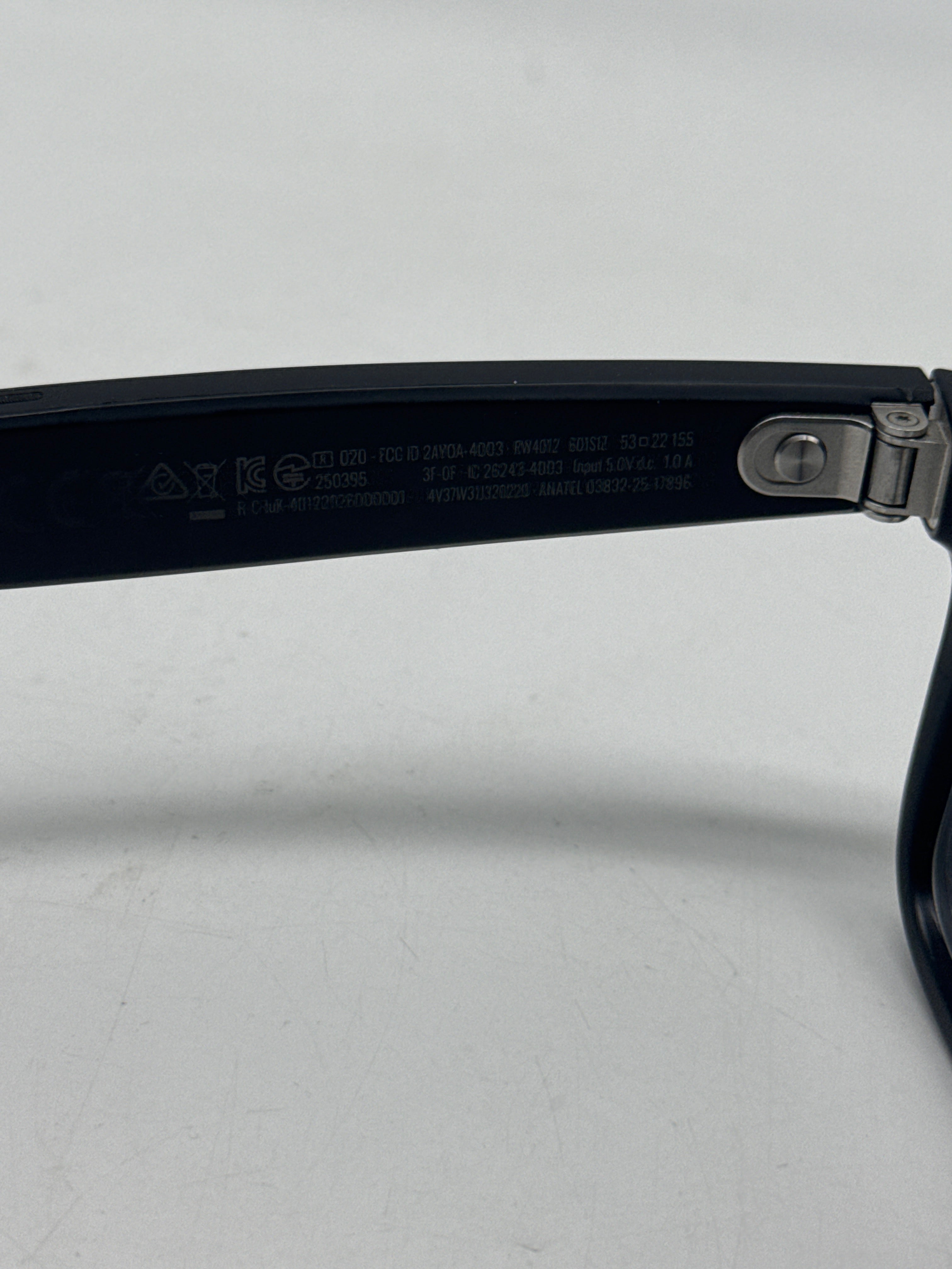 Ray-Ban Meta Wayfarer Gen 2 RW4012 Large Matte Black - Used