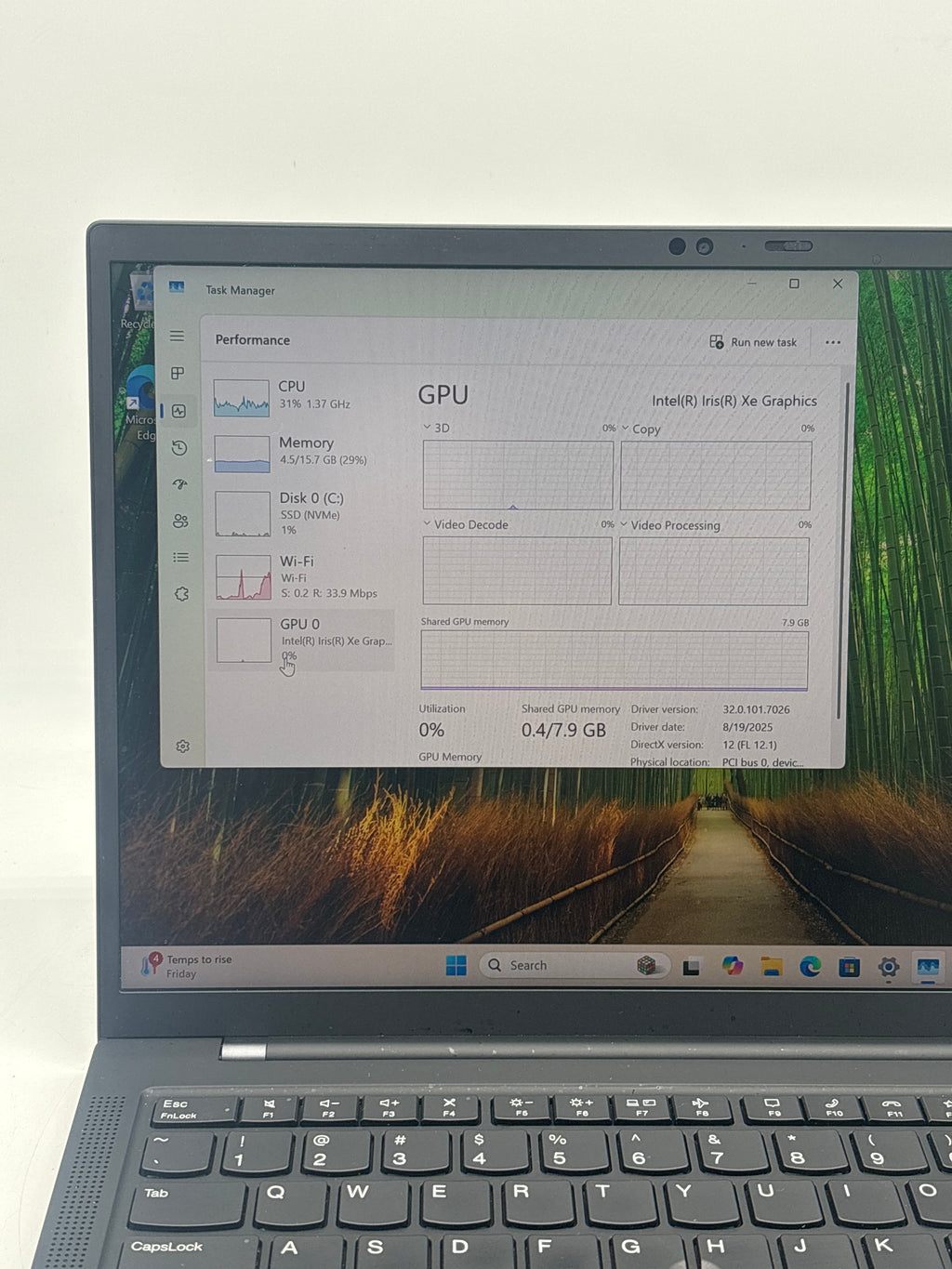 Lenovo ThinkPad X1 Carbon Gen 9 i5-1135G7 512GB 16GB RAM Win11 - Used