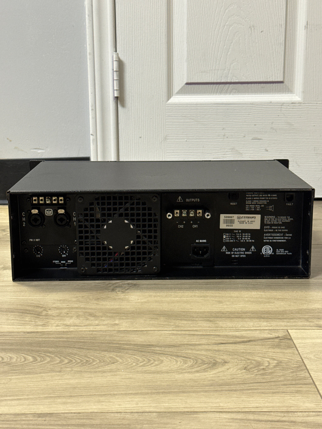 Crown Audio CL2 2-Channel Professional Power Amplifier