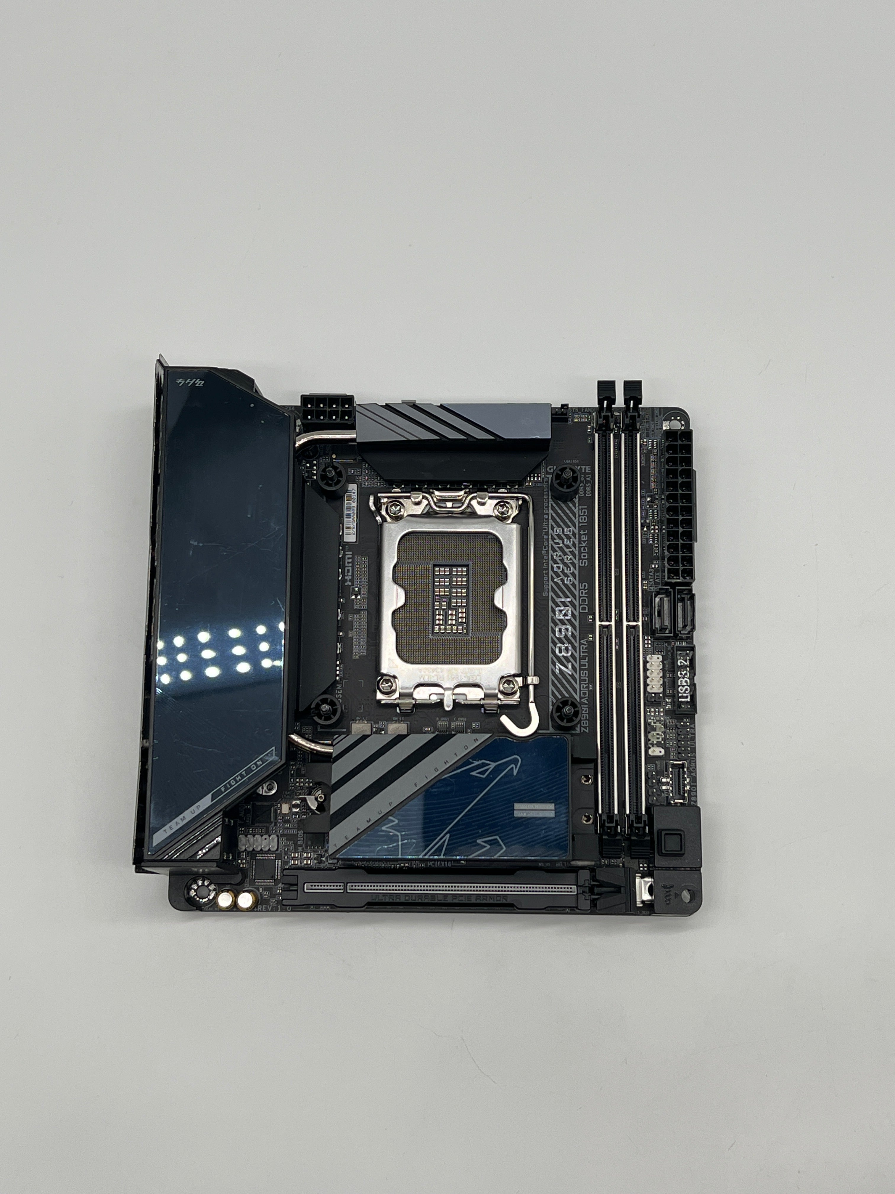 Aorus Gigabyte A890i Ultra LGA 1851 Mini-ITX DDR5 Black Used