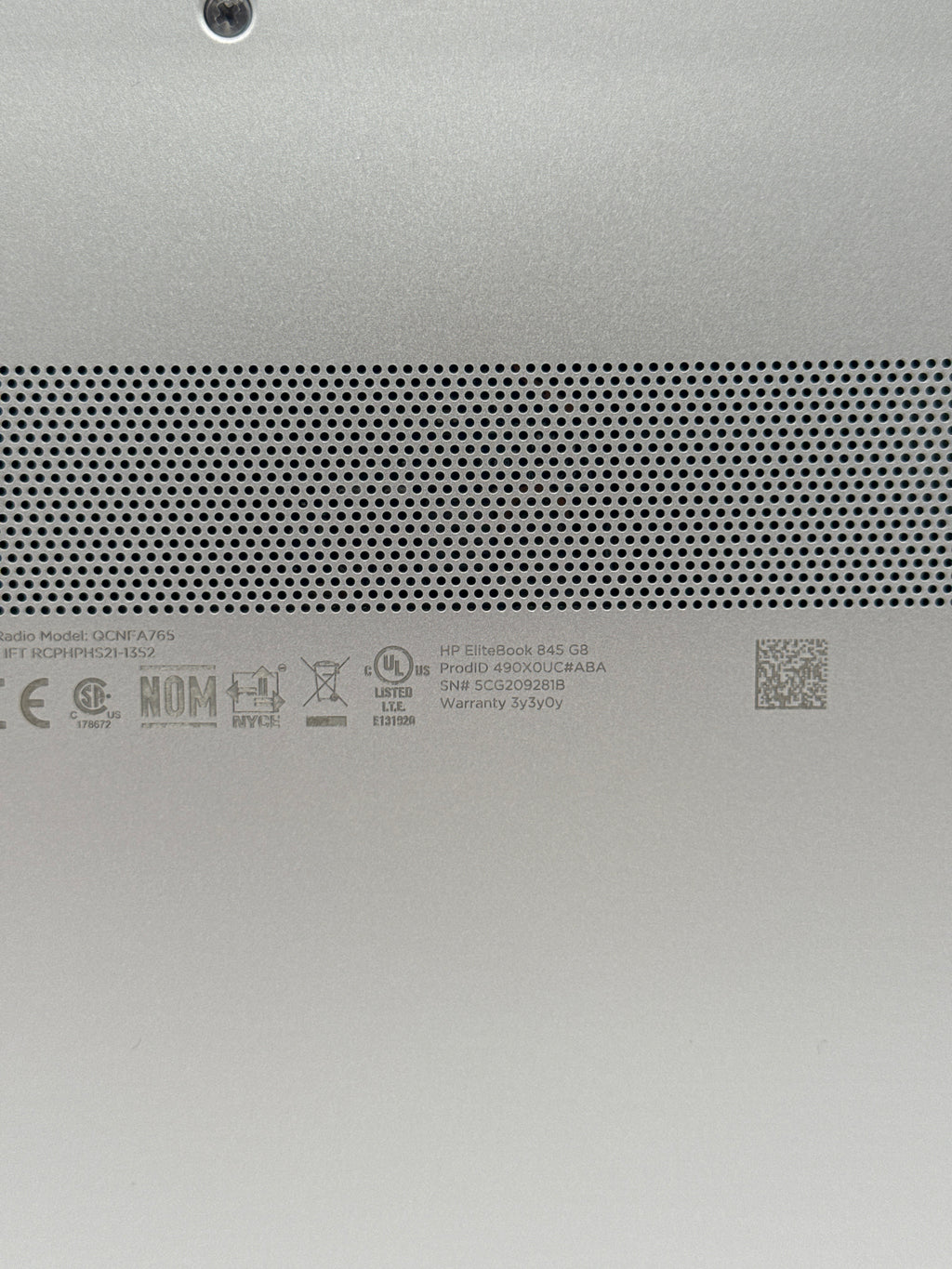 HP EliteBook 845 G8 Ryzen 5 Pro 5650U 16GB RAM 256GB SSD