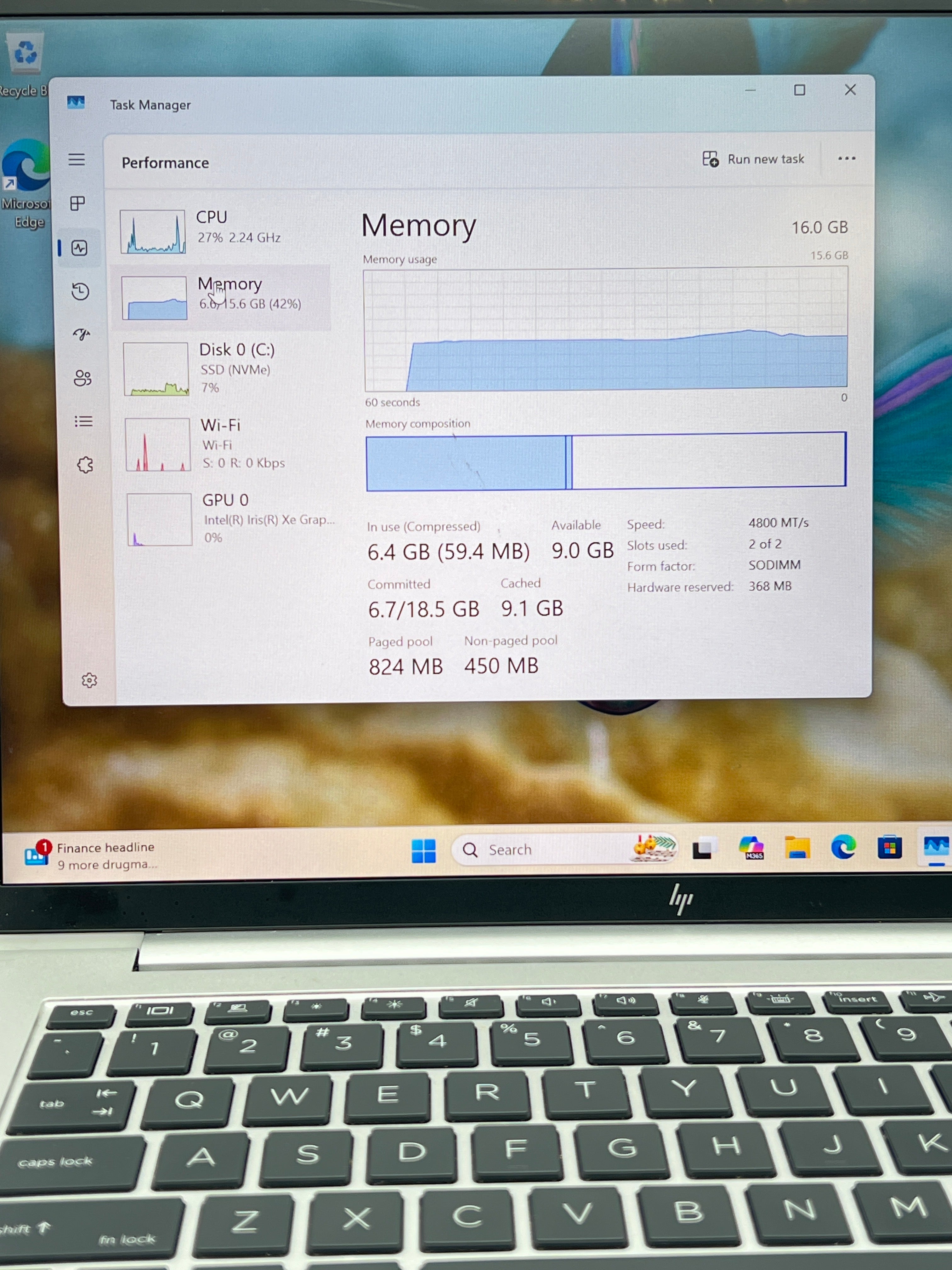 HP EliteBook 840 G9 i7 12th Gen 16GB RAM 512GB SSD