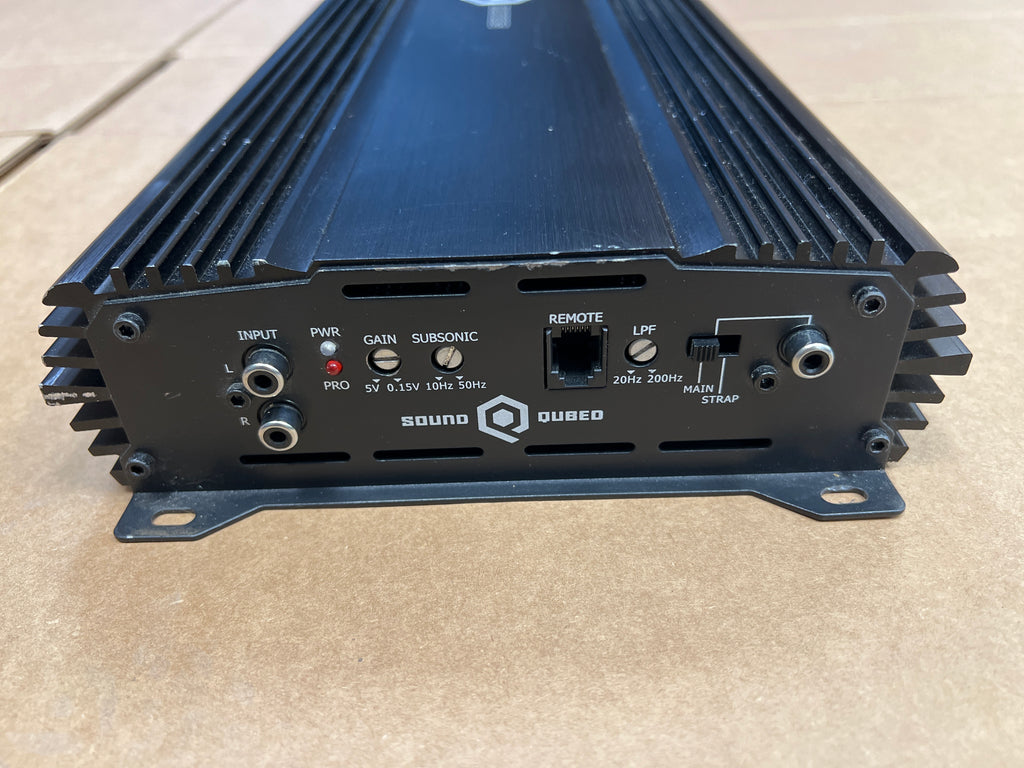 Soundqubed amplifier Car Audio Mono Block Used - Unknown Model