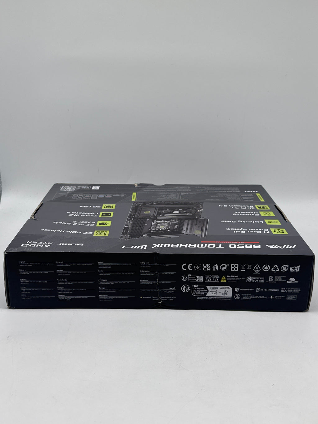 MSI MAG B850 Tomahawk Max WiFi ATX Motherboard DDR5 AMD - New Open Box