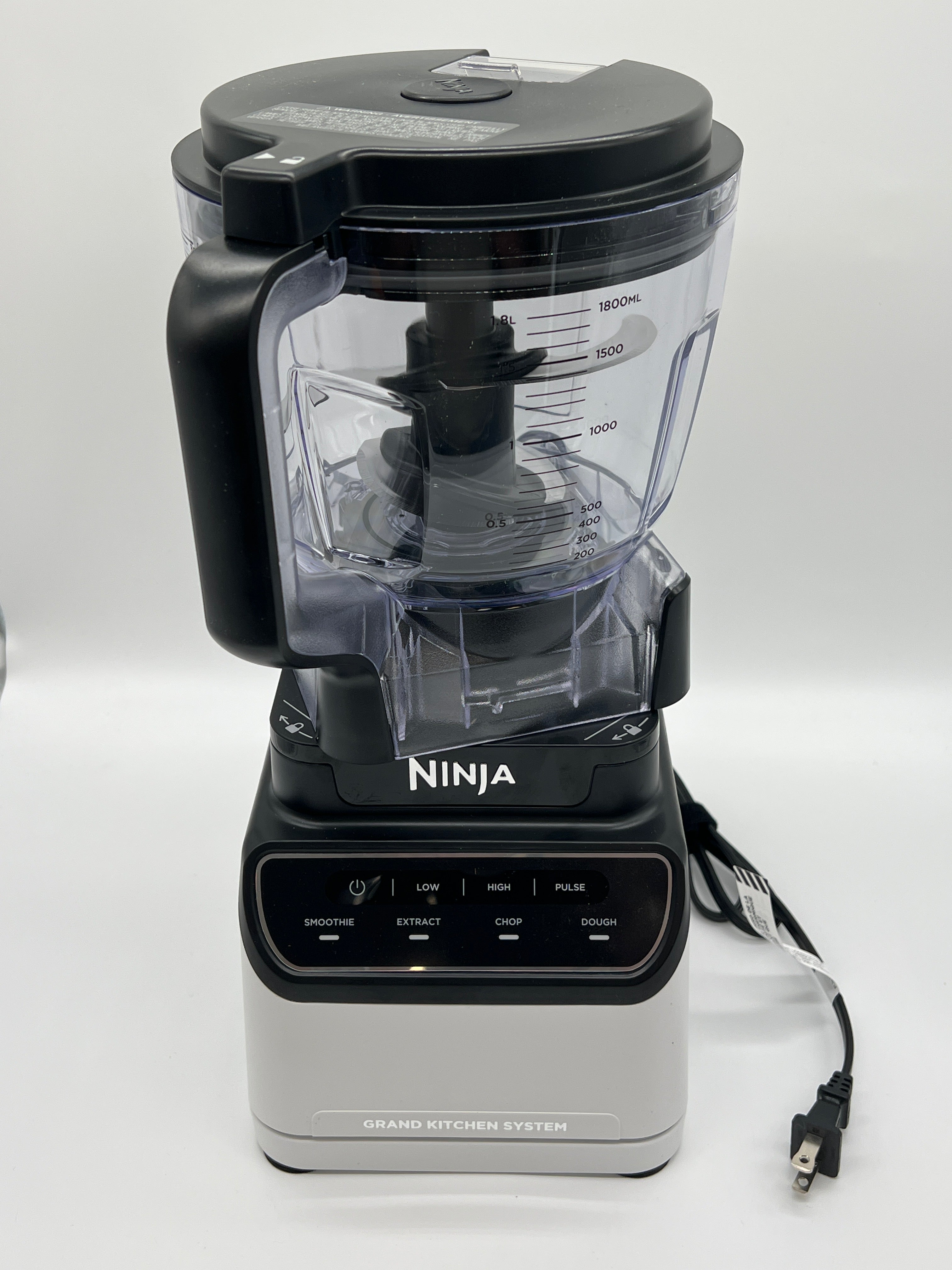 Ninja Kitchen System 1200 Blender 18 oz 1200 W 7 Speeds White New Open Box