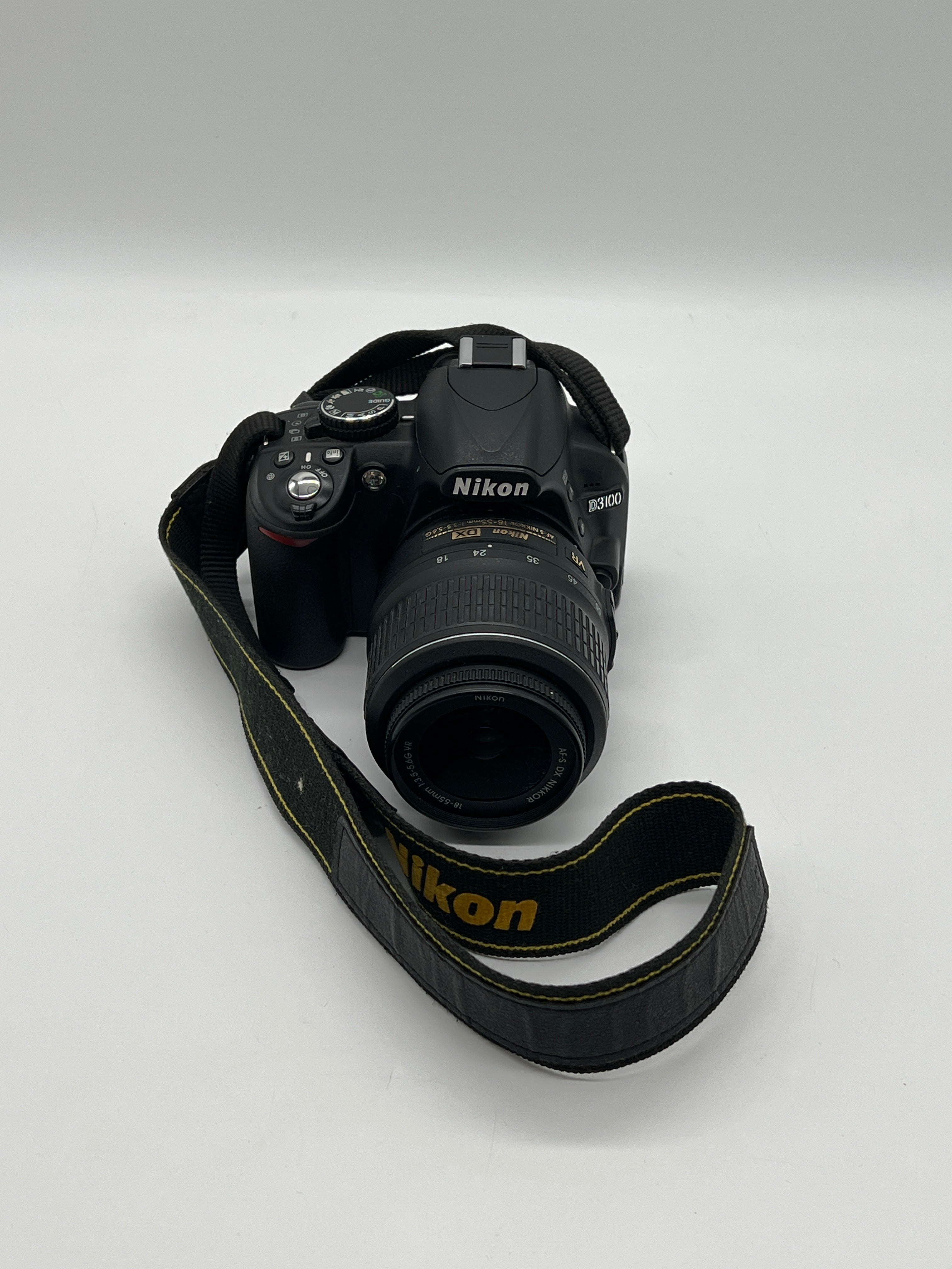 Nikon D3100 14.2MP Digital SLR Camera with AF-S Nikkor 18-55mm f/3.5-5.6G - Untested
