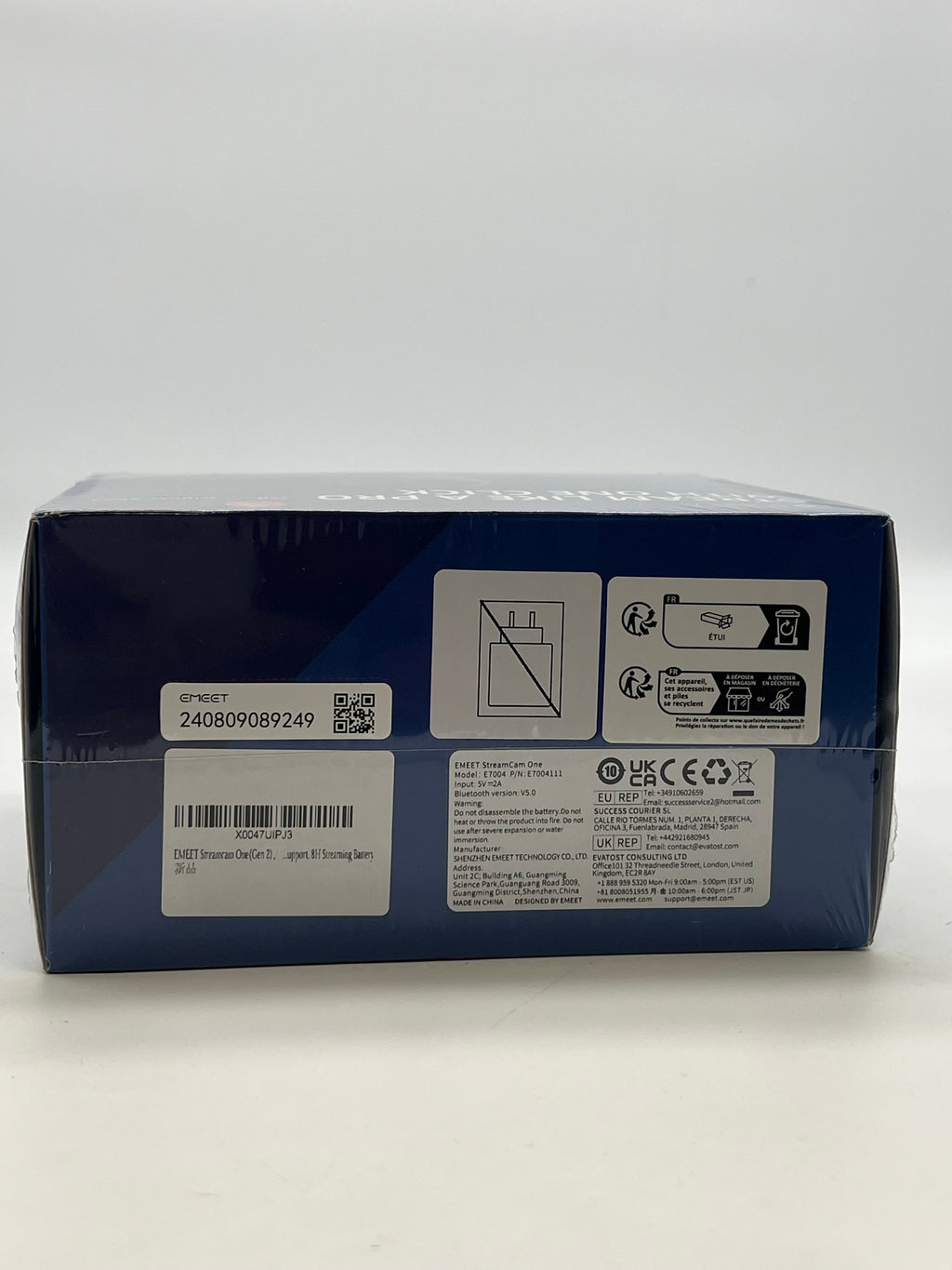 Emeet StreamCam One Black HD Webcam