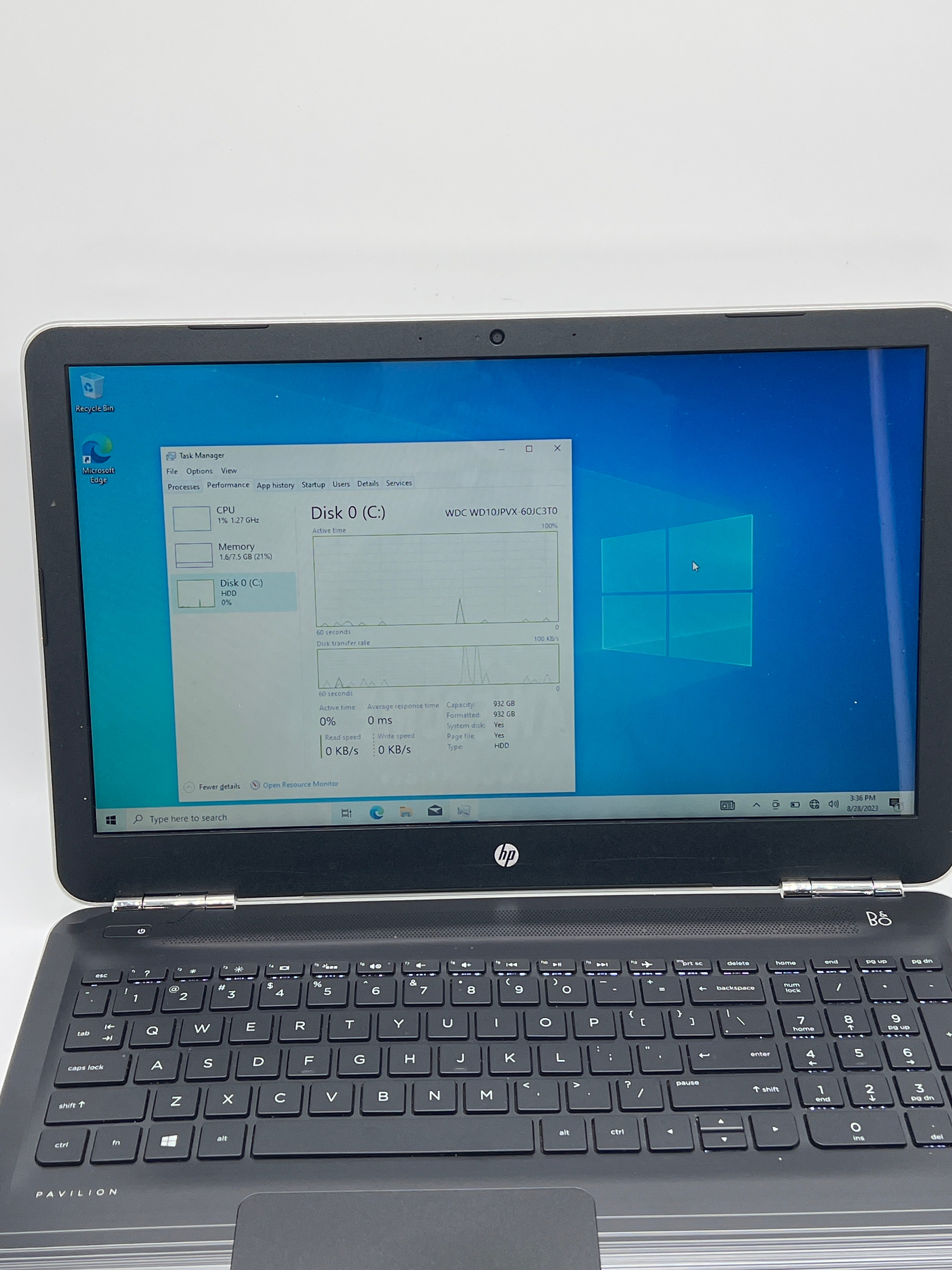 HP Pavilion 15-aw053nr AMD A12-9700P 8GB RAM 1TB HDD - For Parts (Read)