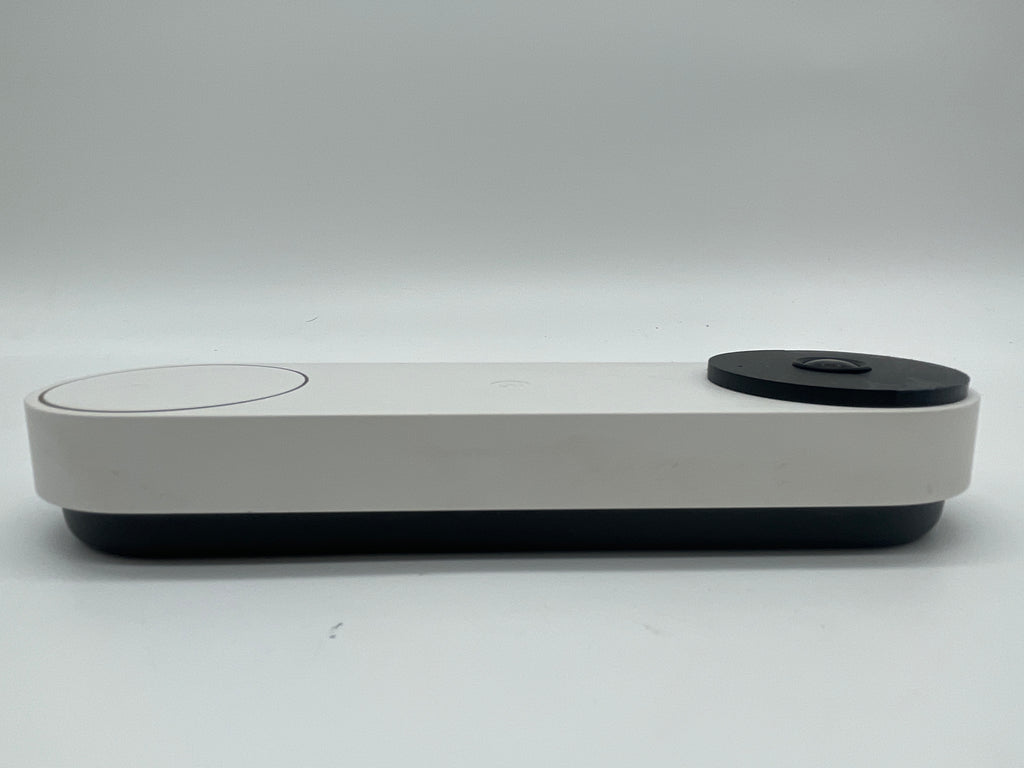 Google Nest Doorbell 2nd Gen White Used with Wall Mount Minor Scratches