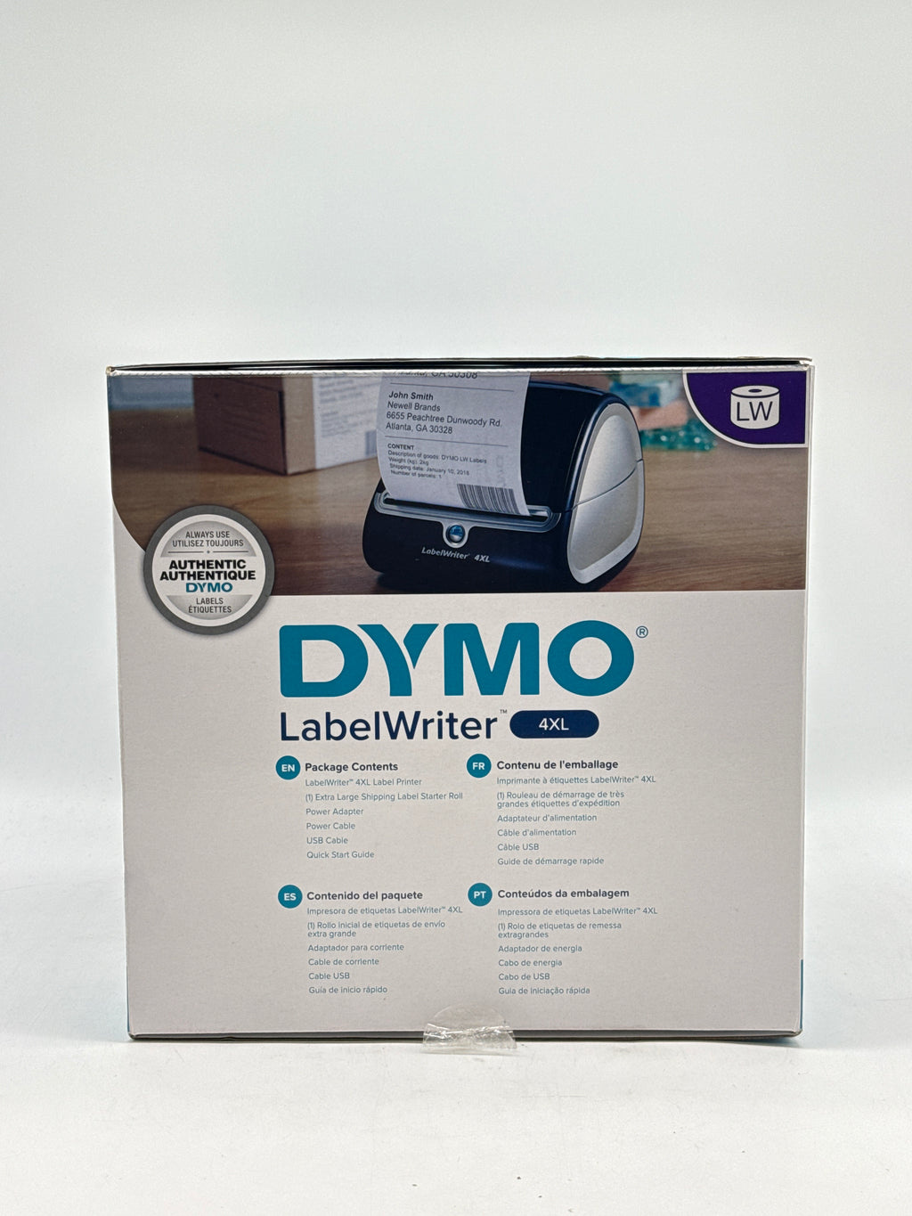 DYMO LabelWriter 4XL Direct Thermal Label Printer USB Black - Used