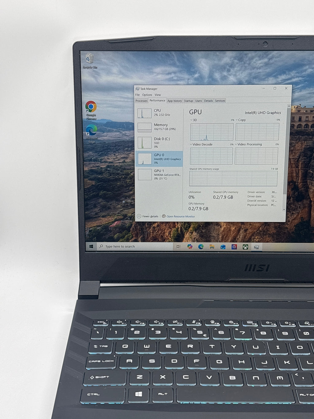 MSI Pulse GL66 i7-11800H 16GB RAM 1TB SSD RTX 3050