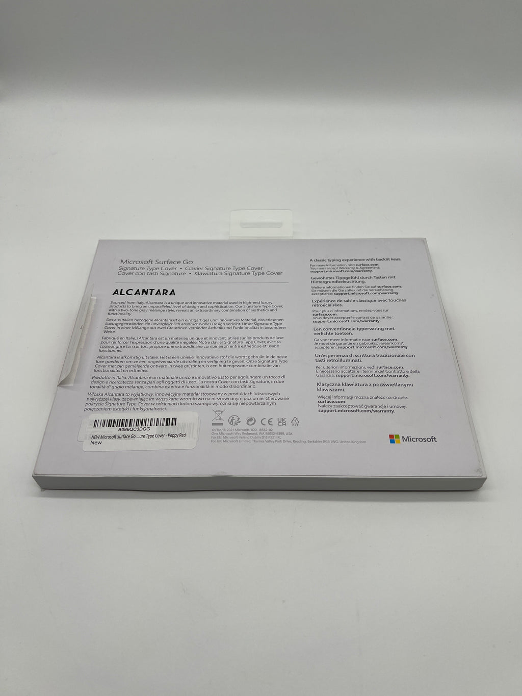 Microsoft Signature Type Cover KCT-00061 Keyboard Poppy Red New In Box