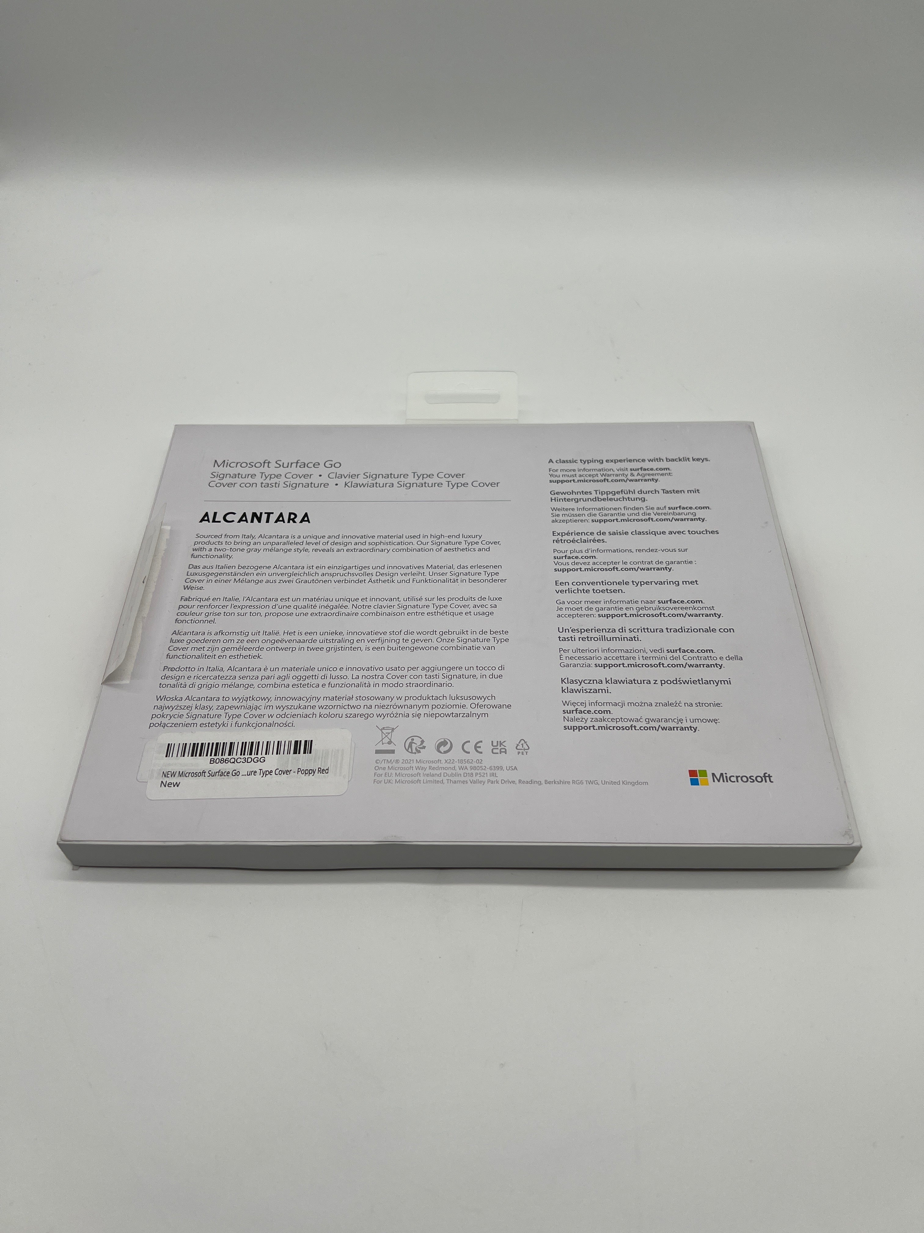 Microsoft Signature Type Cover KCT-00061 Keyboard Poppy Red New In Box