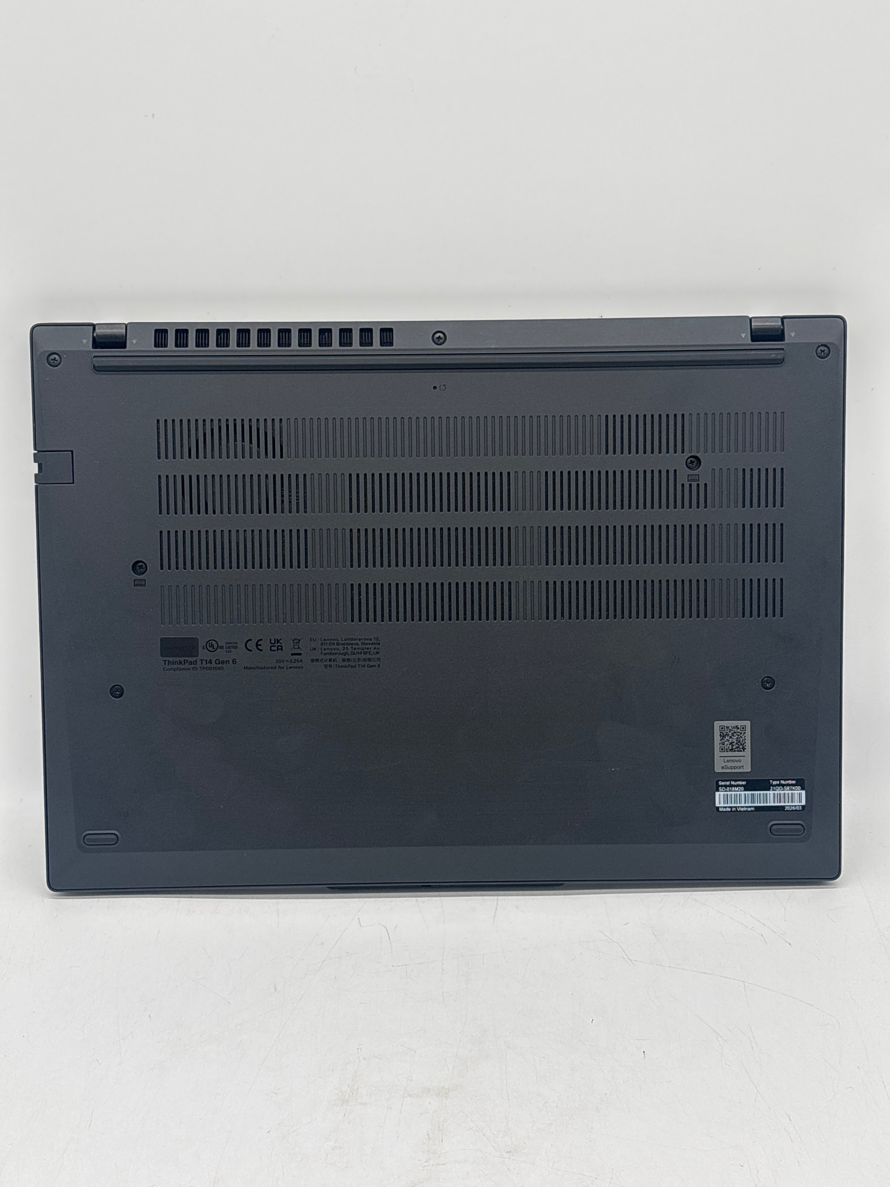 Lenovo Thinkpad T14 Gen 6 Ultra 7 255U 16GB RAM 512GB SSD - Warranty