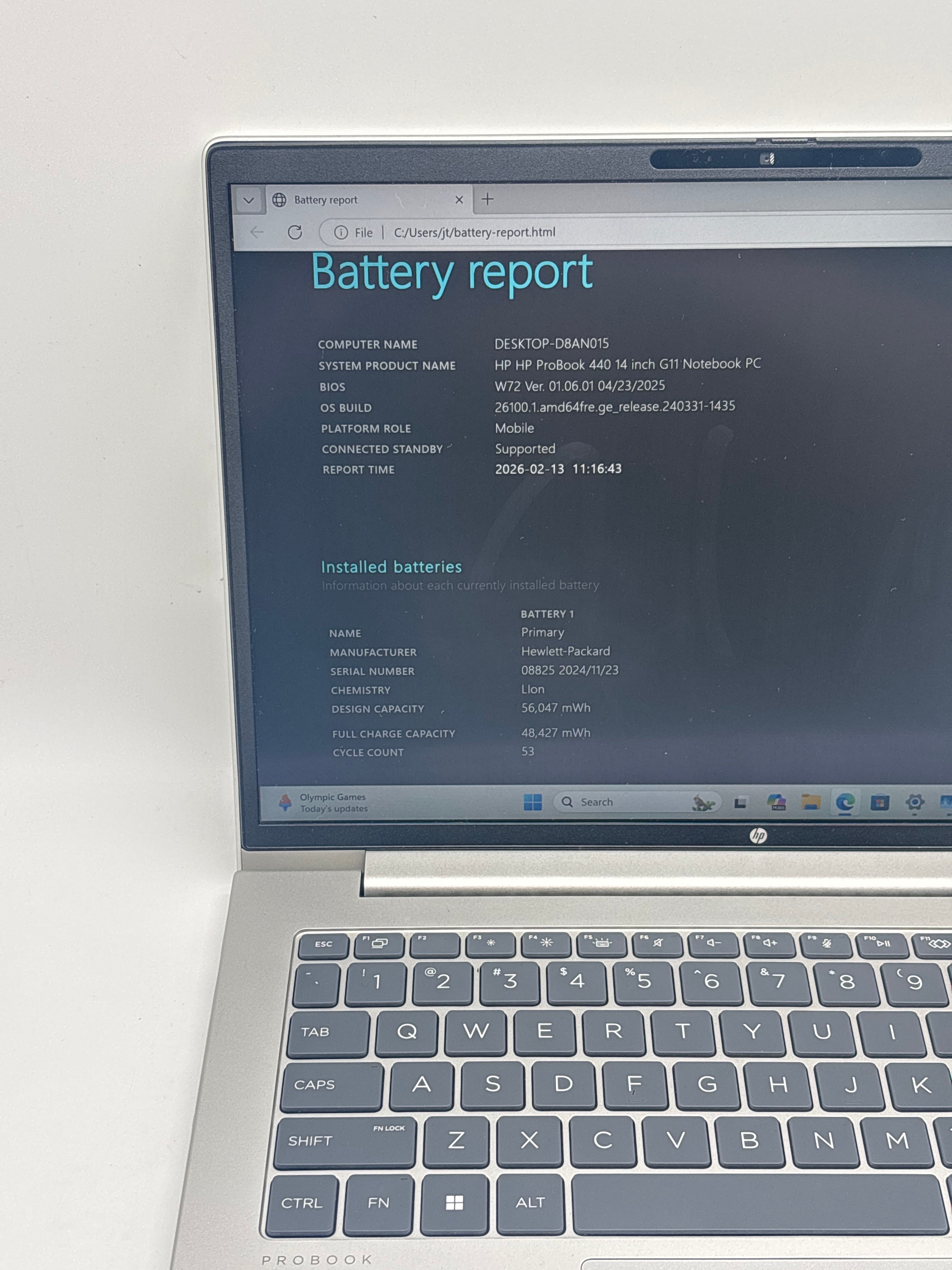 HP ProBook 440 G11 Touch Ultra 5 125U 16GB RAM 512GB SSD