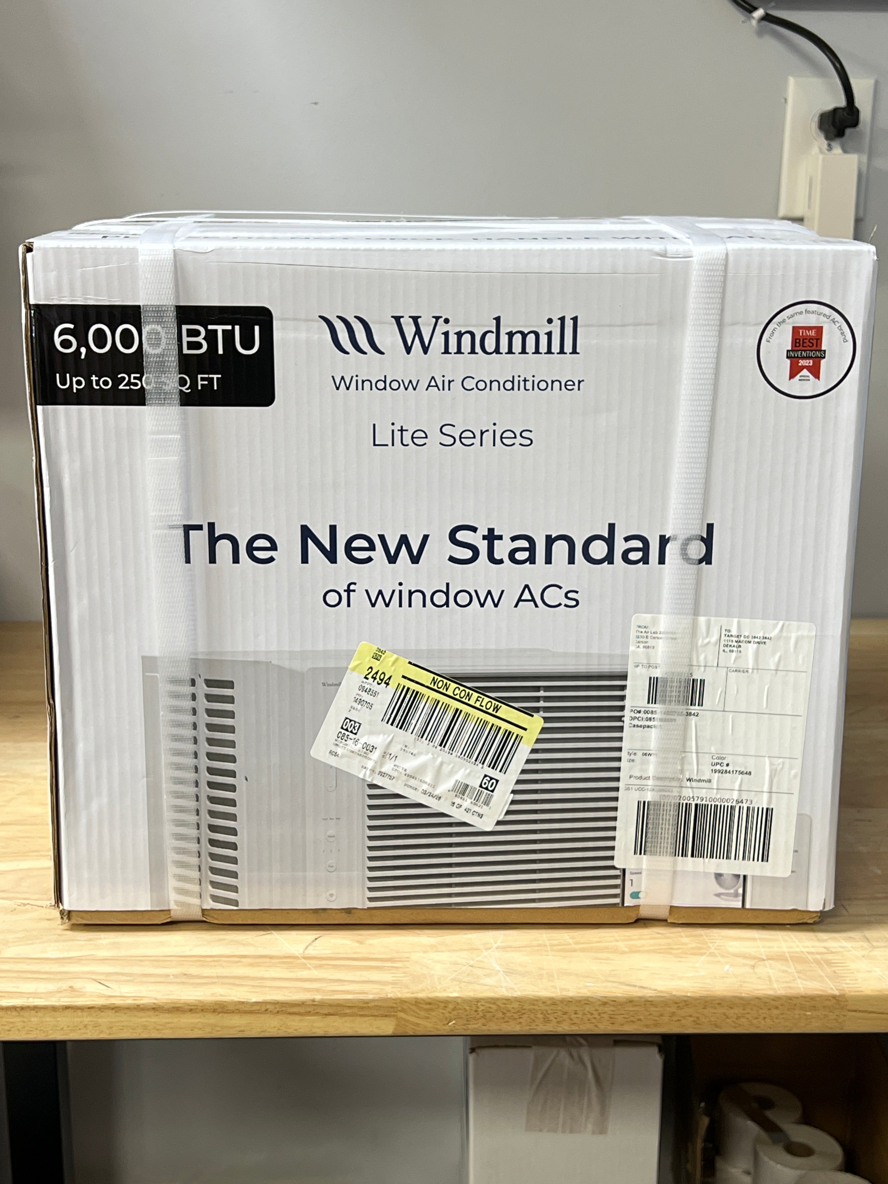Windmill Window Air Conditioner 6000 BTU Lite Series - New in Box