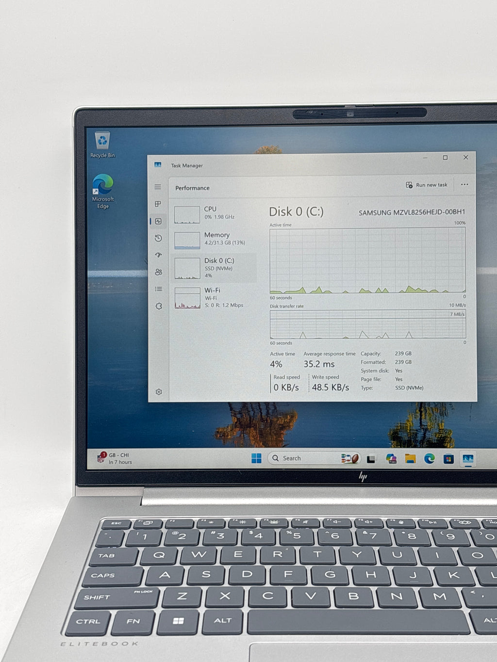 HP EliteBook 645 G11 AMD Ryzen 5 PRO 32GB RAM 256GB SSD