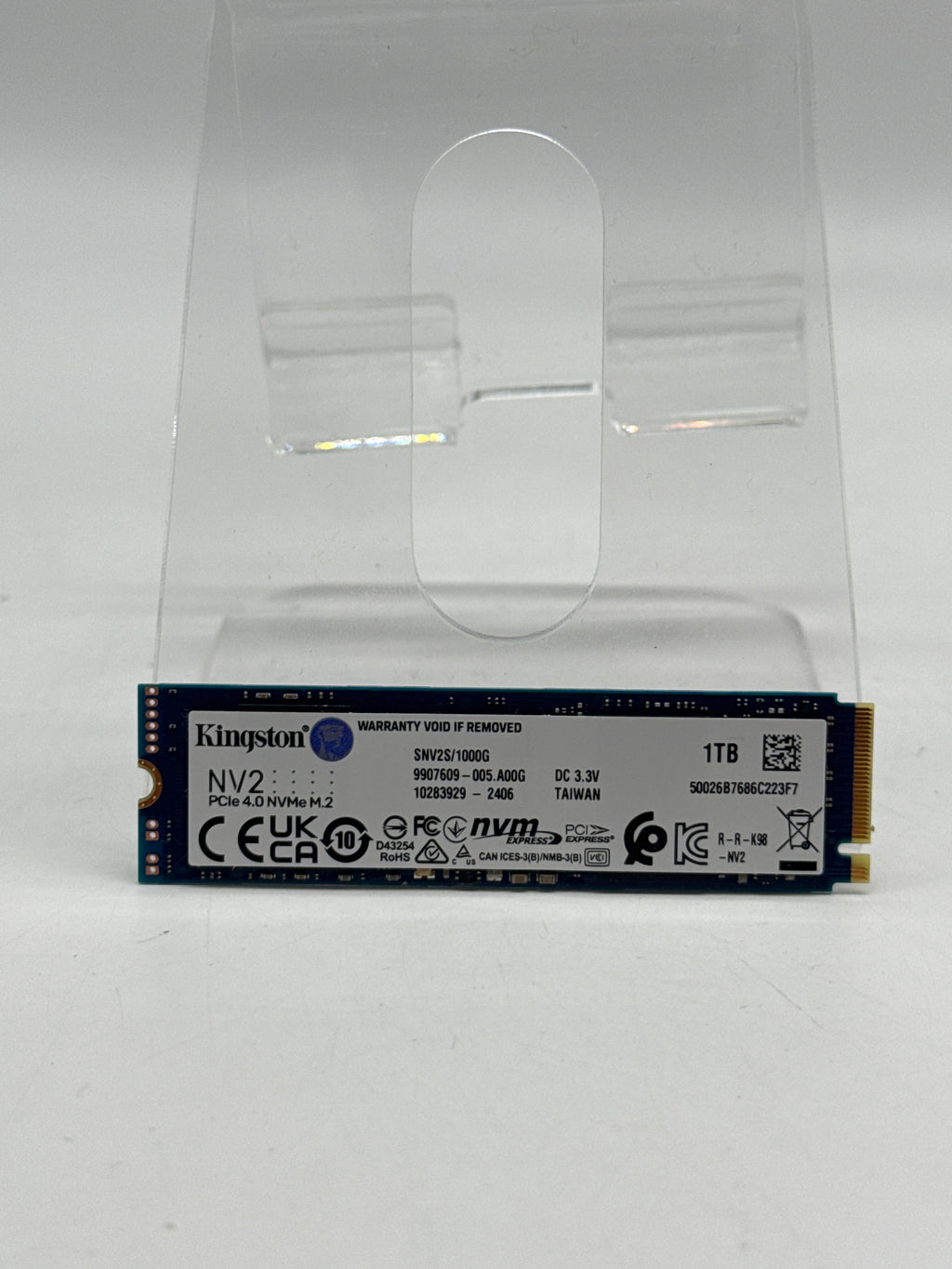 Kingston NV2 1TB M.2 NVMe Gen 4 SSD 2280 - Used