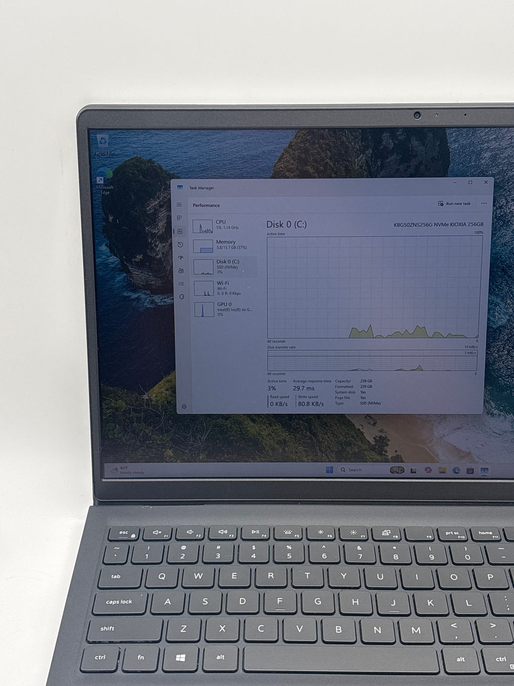 Dell Inspiron 15 3000 i5-1135G7 16GB RAM 256GB SSD