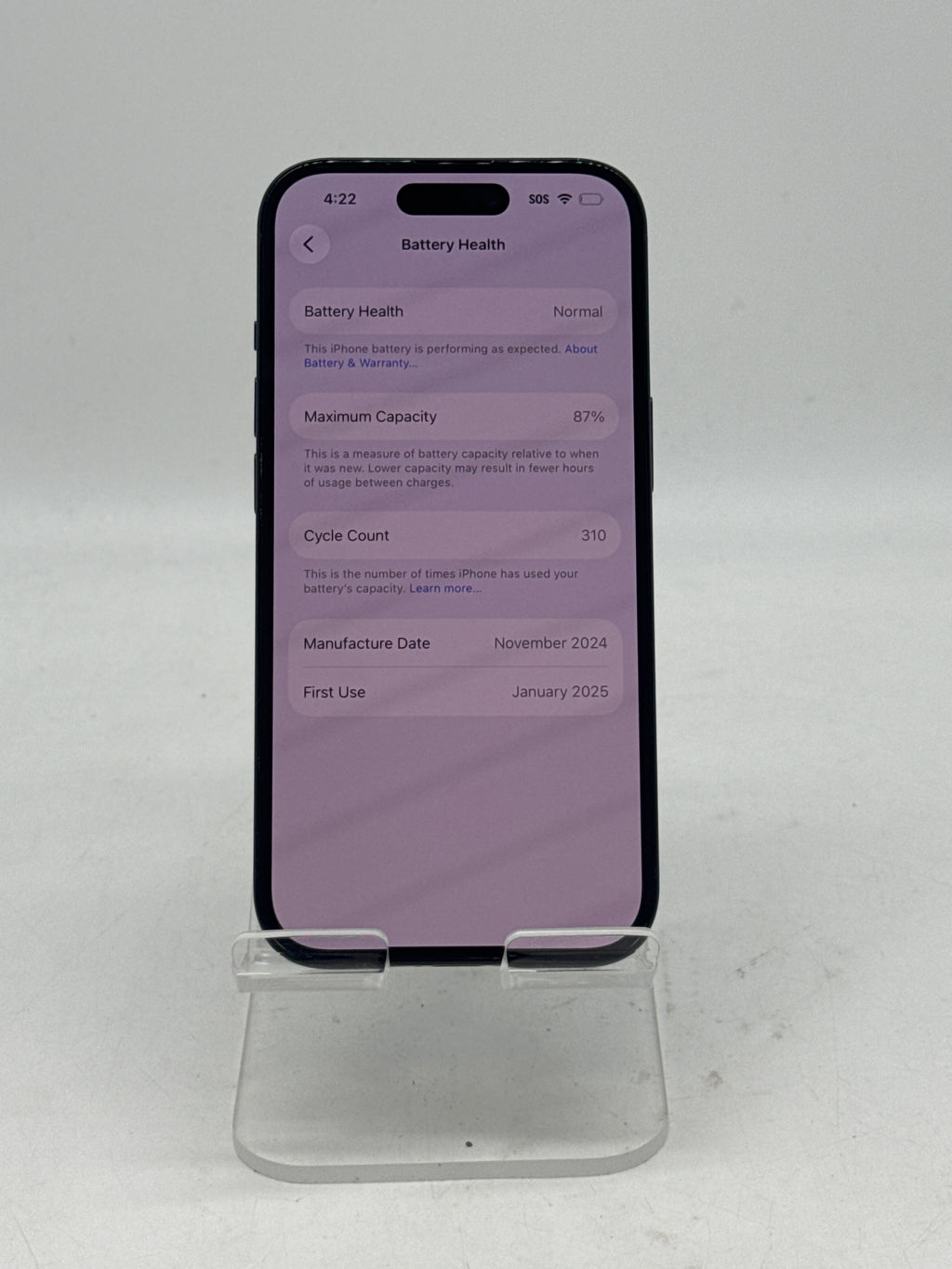 T-Mobile Apple iPhone 15 128GB Black MTLV3LL/A