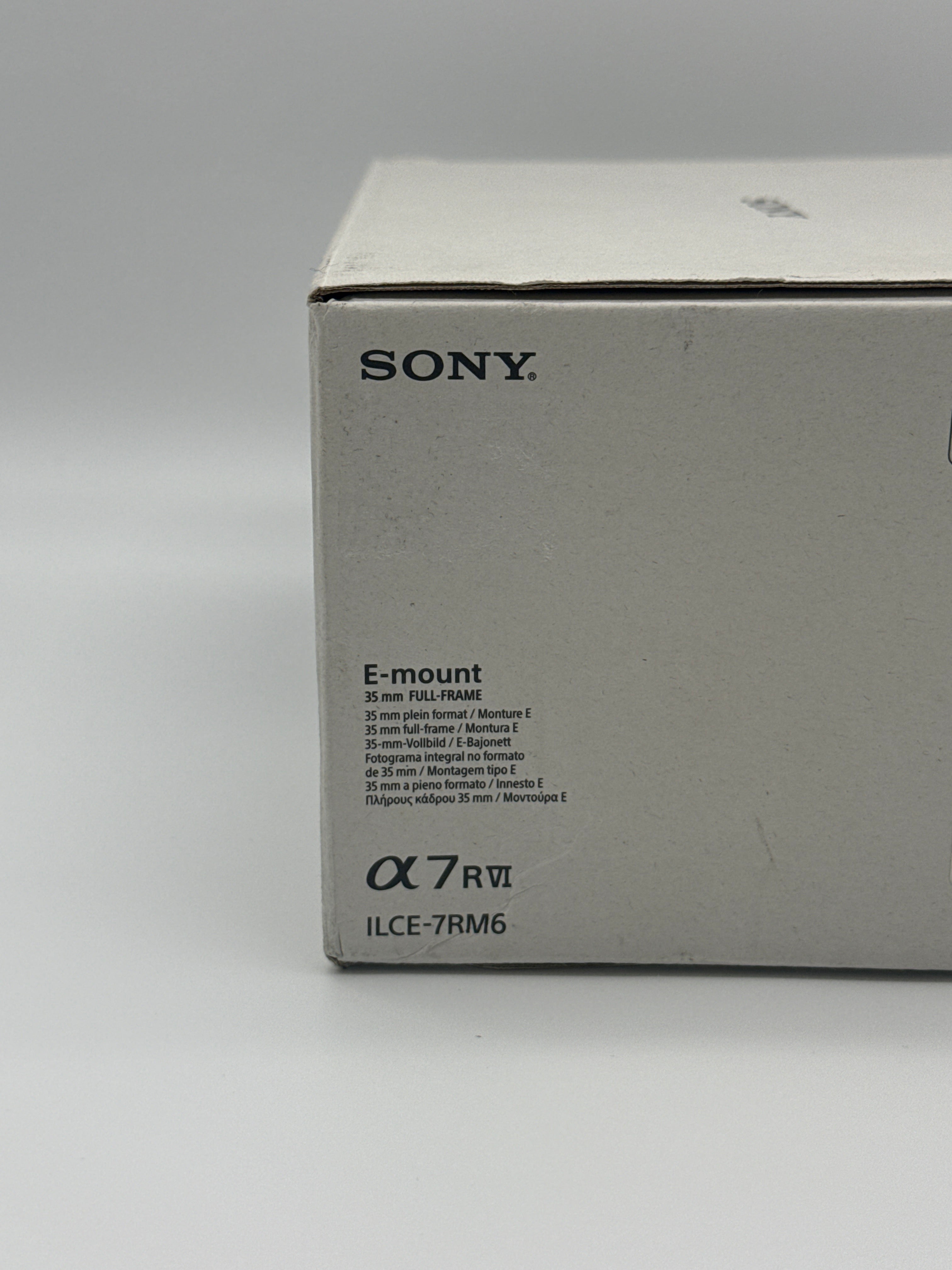 Sony Alpha 7R VI Full-Frame Mirrorless Camera Body Black - New