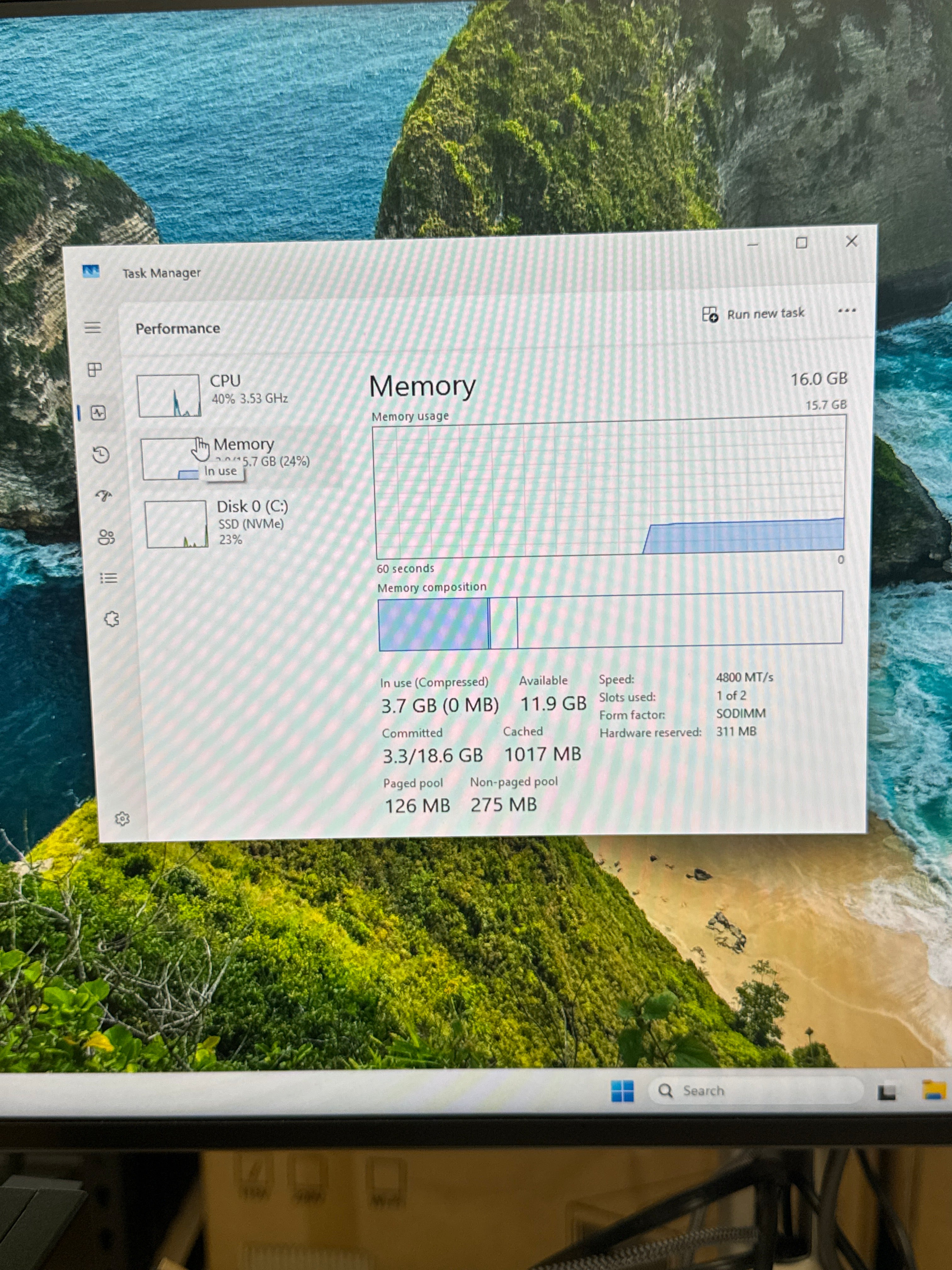 Dell OptiPlex Micro Plus 7010 Desktop Computer i5-13500T 16GB RAM 256GB SSD - Used