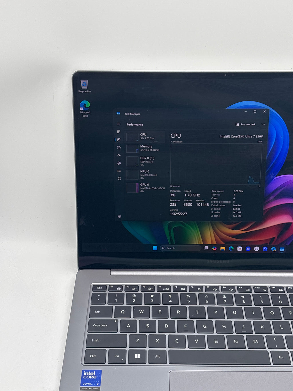 Samsung Galaxy Book NP940XHA Touch Ultra 7 256V 16GB RAM 512GB SSD Used