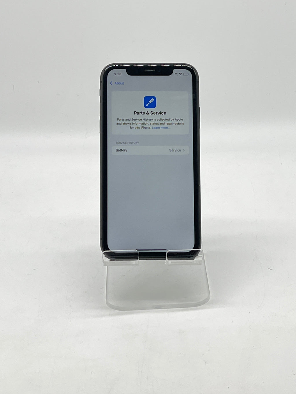 Apple iPhone 11 64GB Unlocked Black - For Parts Service Battery