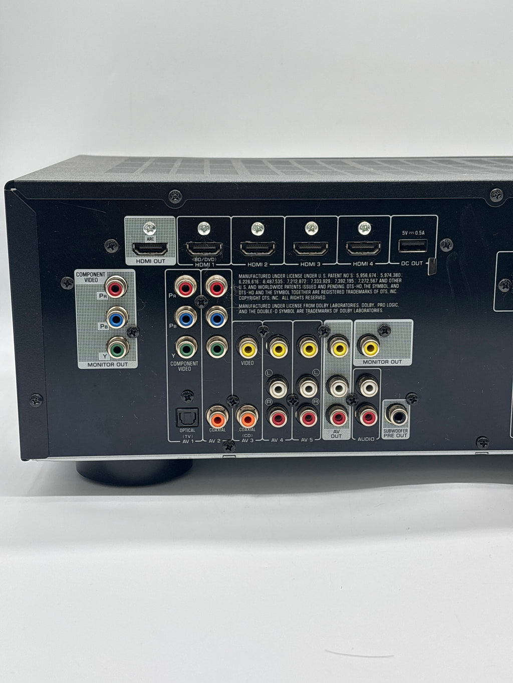 Yamaha RX-V377 AV Surround Receiver - For Parts (No Sound)
