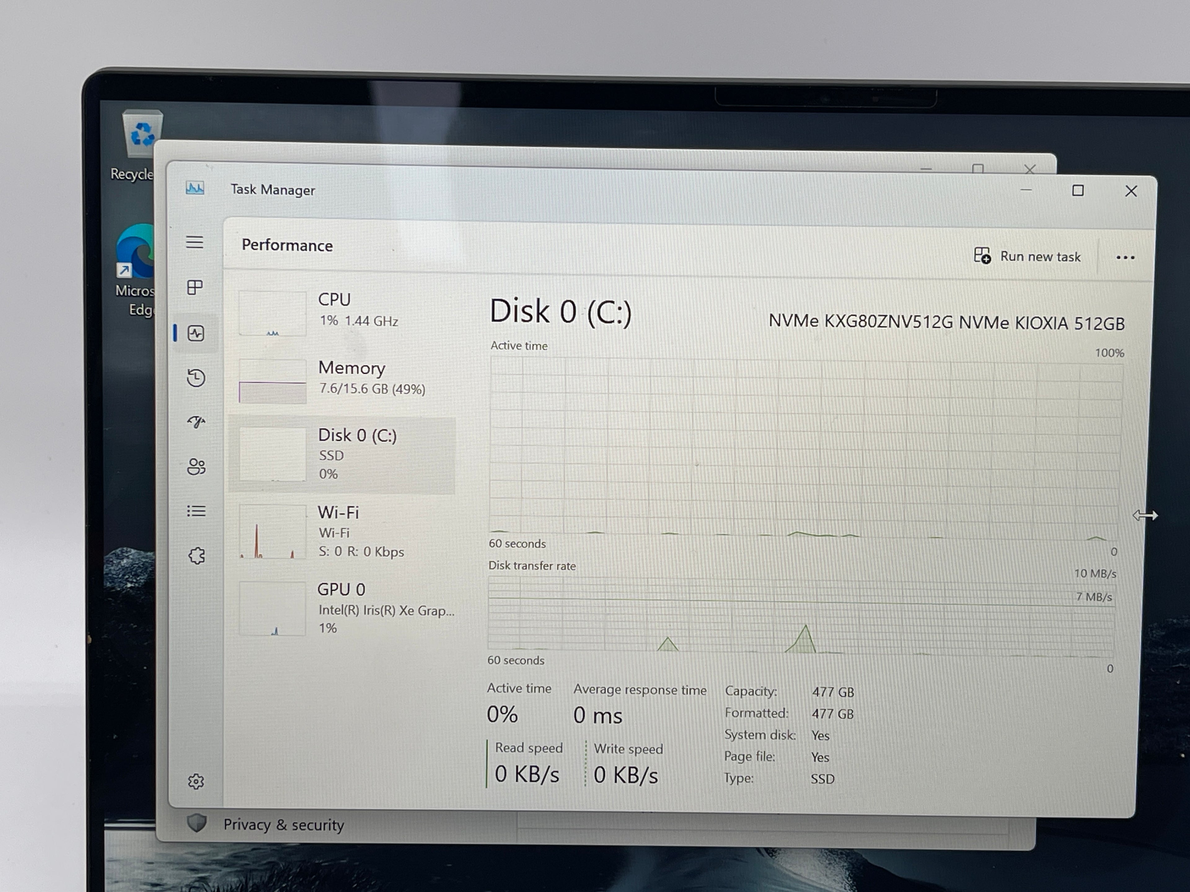 Dell XPS 13 9320 13.4in Intel i7-1360P 16GB RAM 512GB SSD Black Used