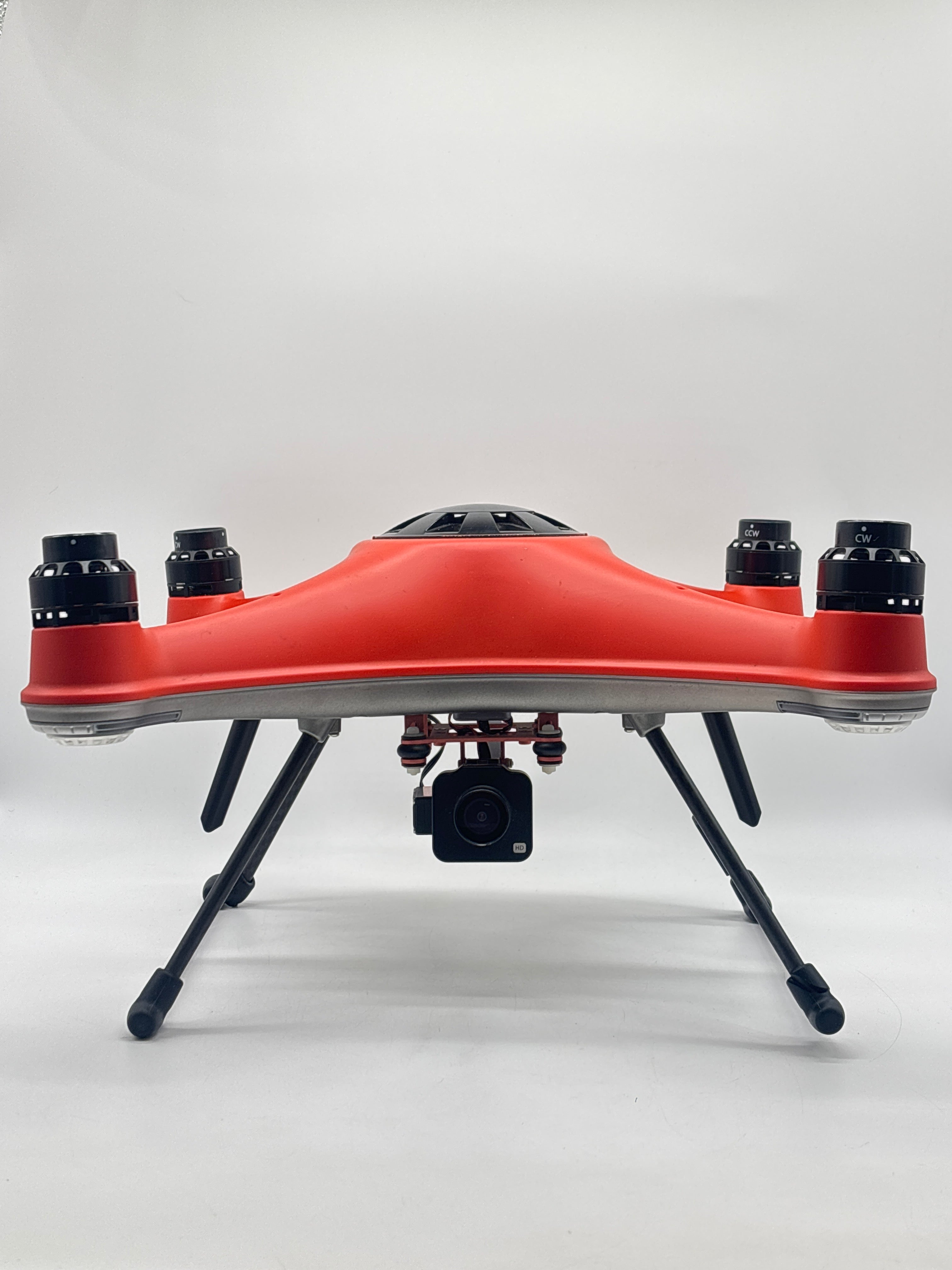Swell Pro Splash Drone 4 Orange Professional Drone - Base Rubber Broken