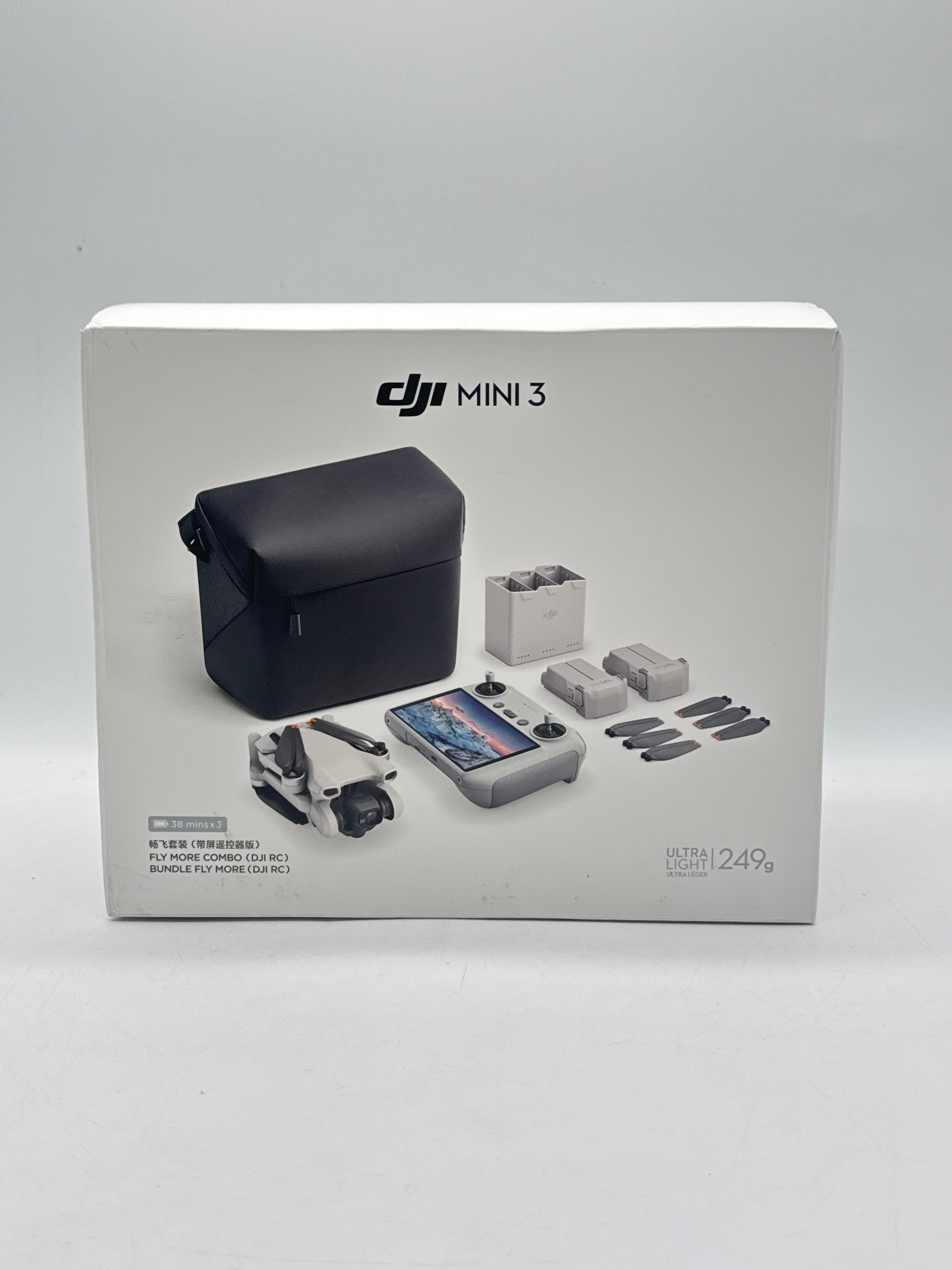 DJI Mini 3 Fly More Vlogger Combo (DJI RC ) Drone 4k