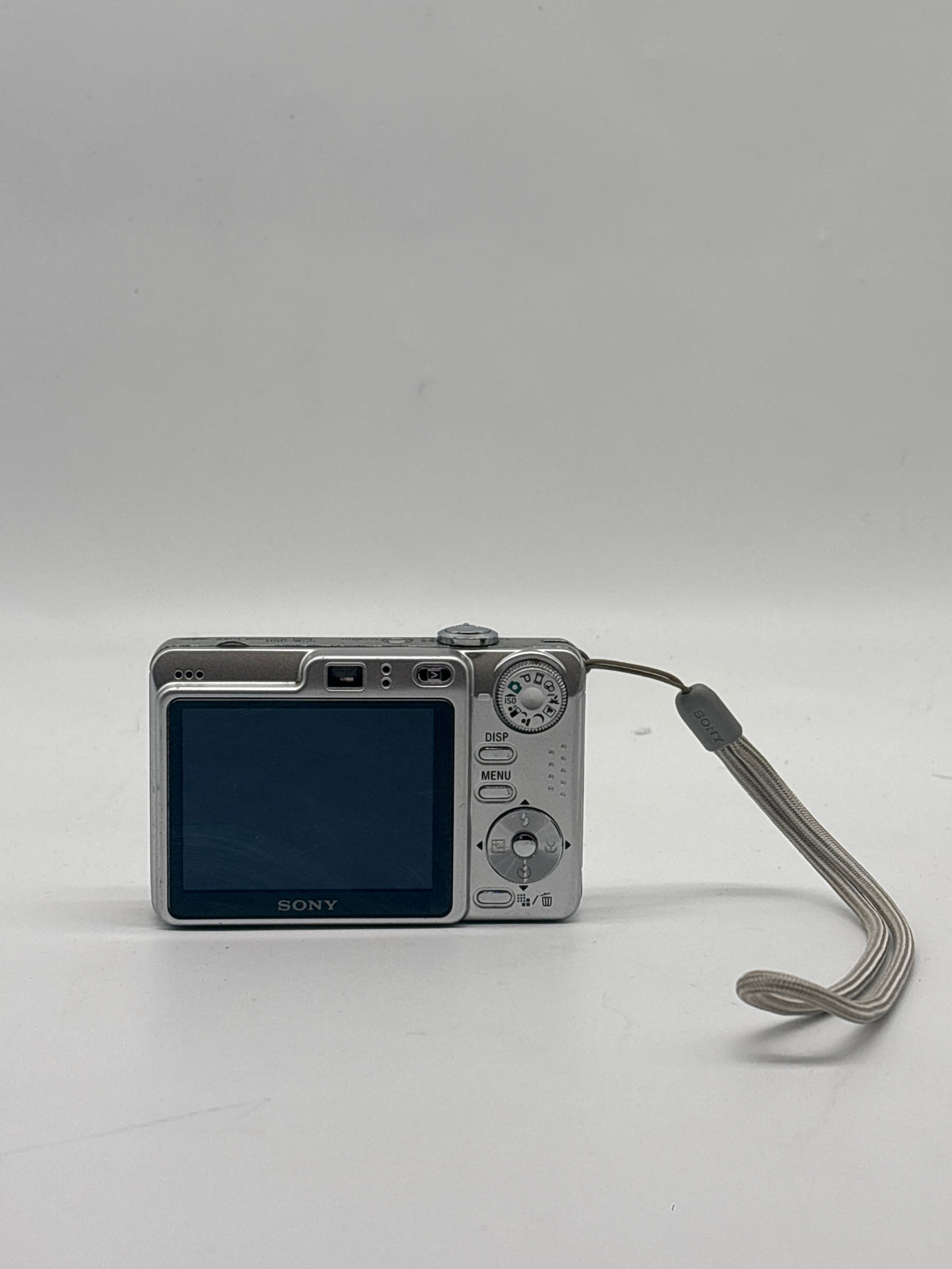 Sony Cyber-Shot DSC-W55 7.2MP Digital Camera Silver 3x Optical Zoom - Used