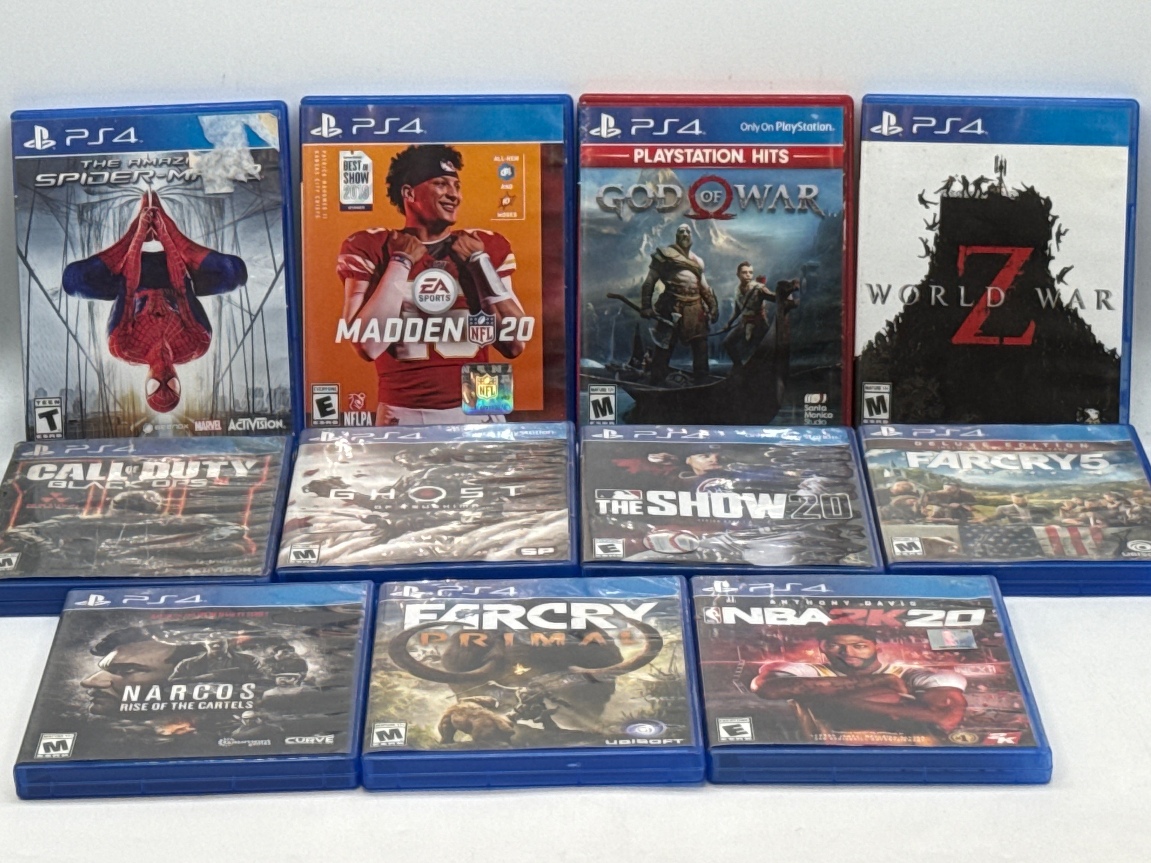 Sony Lot of 11 PS4 Games