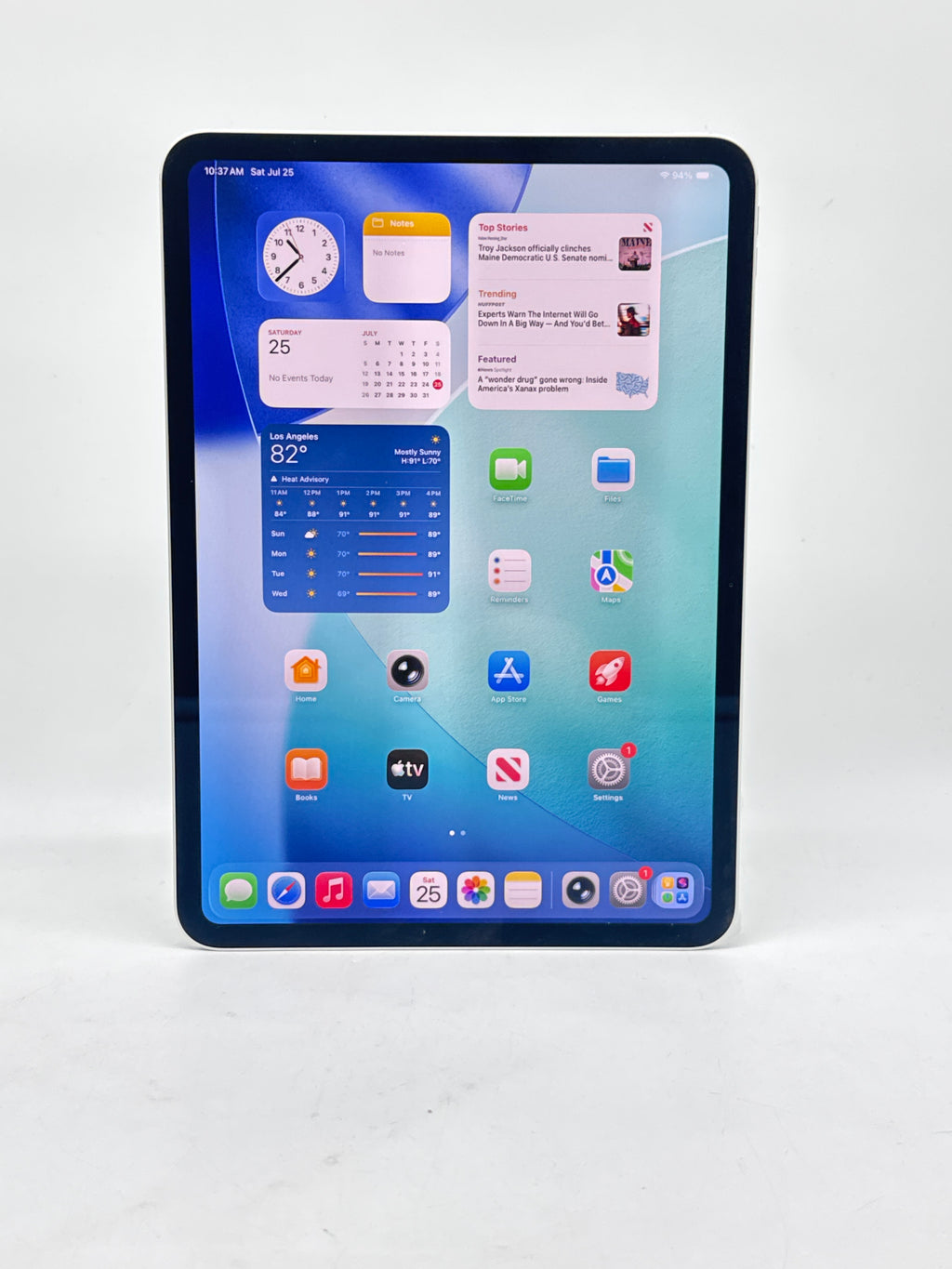 Apple iPad Pro 11" M4 A2836 8GB RAM 256GB Wi-Fi Silver - Used