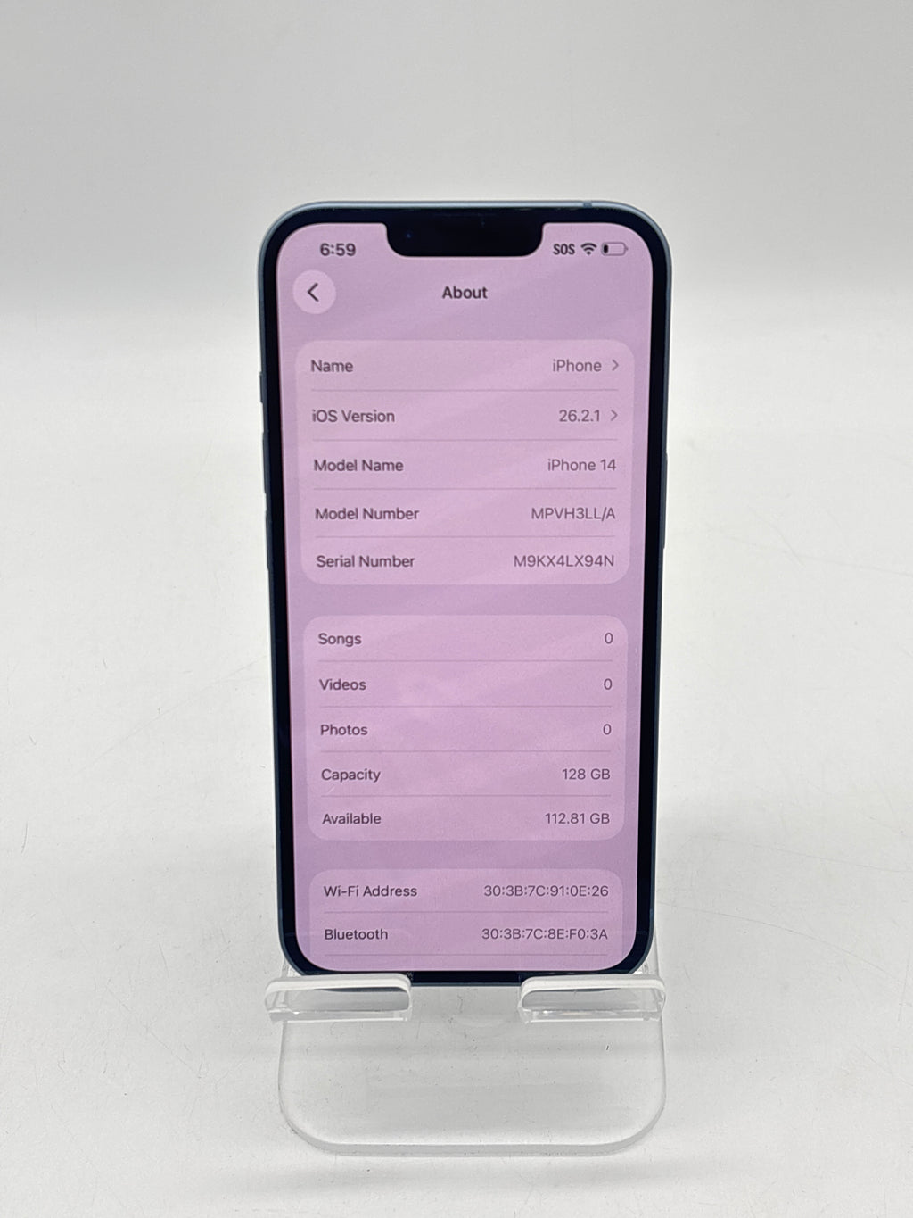 Apple iPhone 14 128GB Blue - T-Mobile