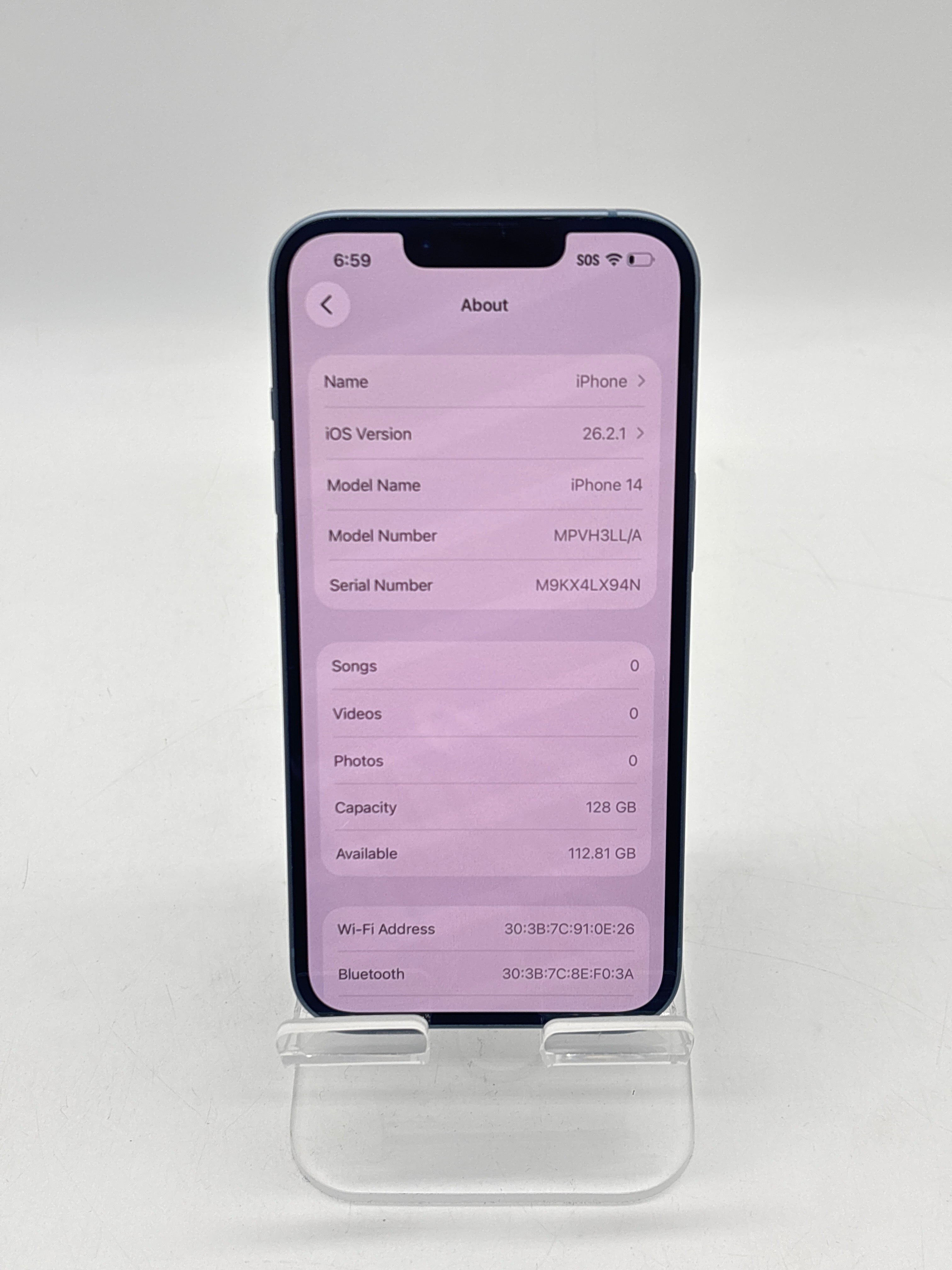 Apple iPhone 14 128GB Blue - T-Mobile