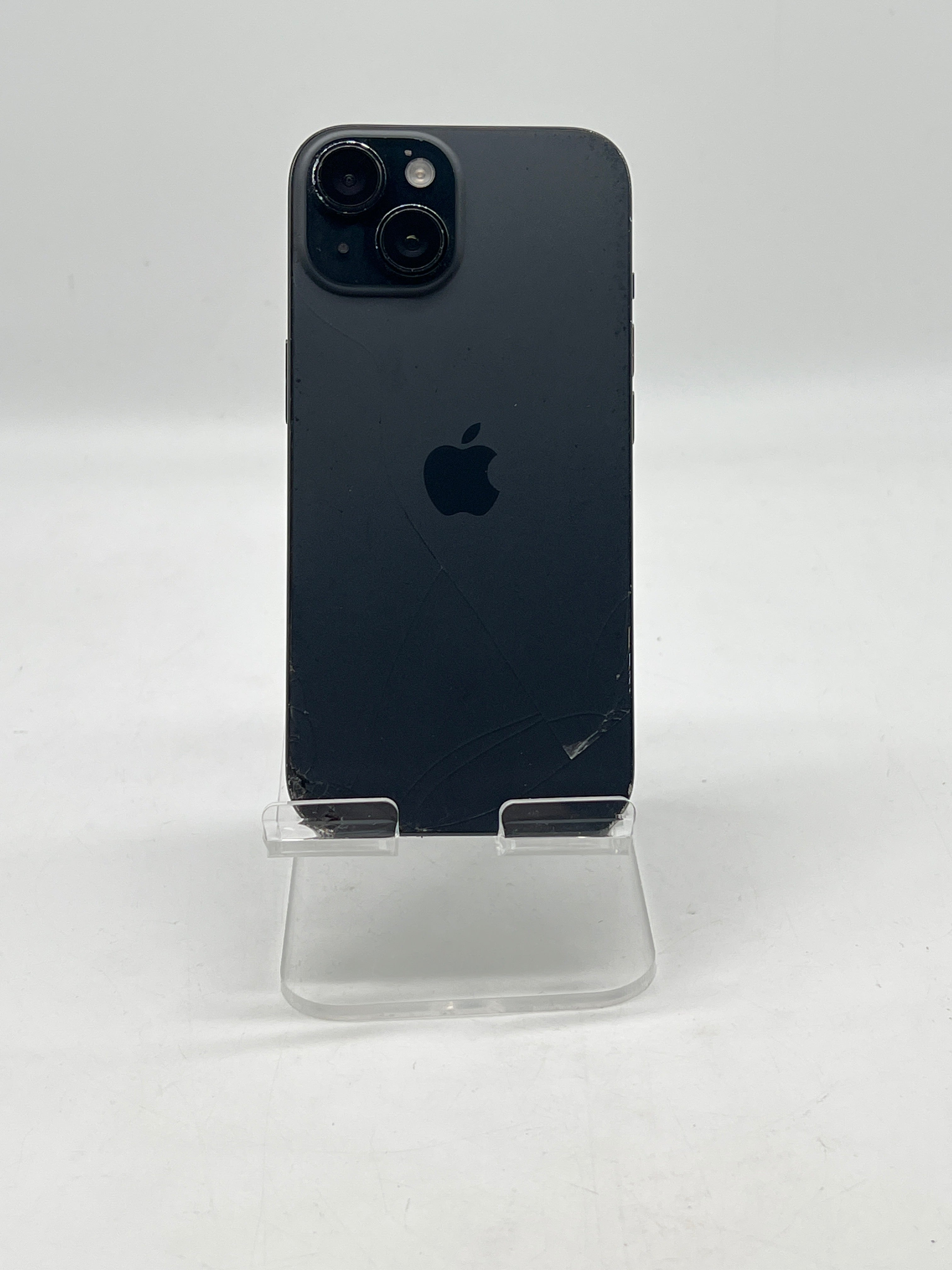 ATT Apple iPhone 15 128GB Black  - For Parts Cracked Back Bad LCD