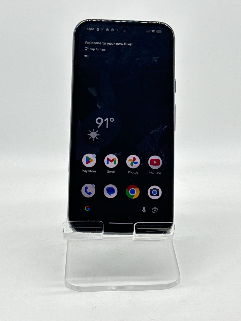 Google Pixel 8a Obsidian 128GB T-Mobile Locked - For Parts