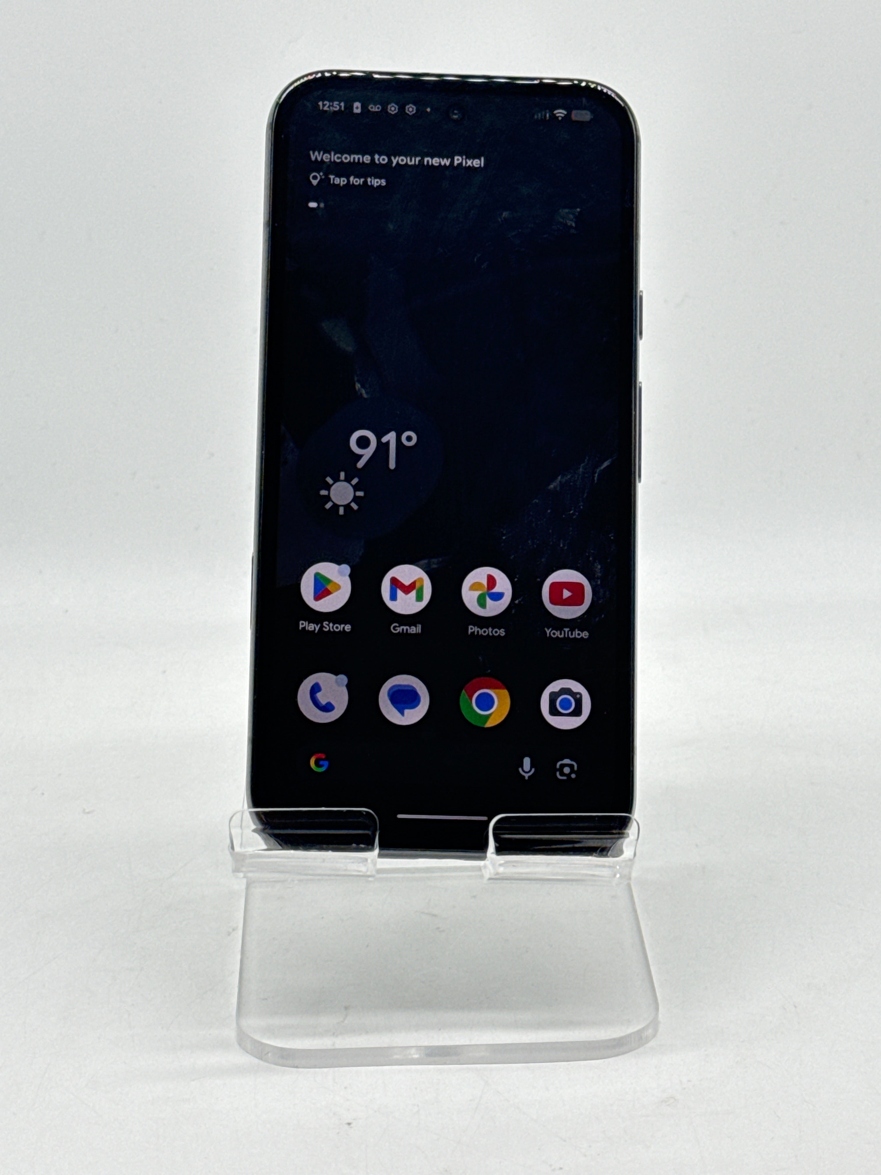 Google Pixel 8a Obsidian 128GB T-Mobile Locked - For Parts