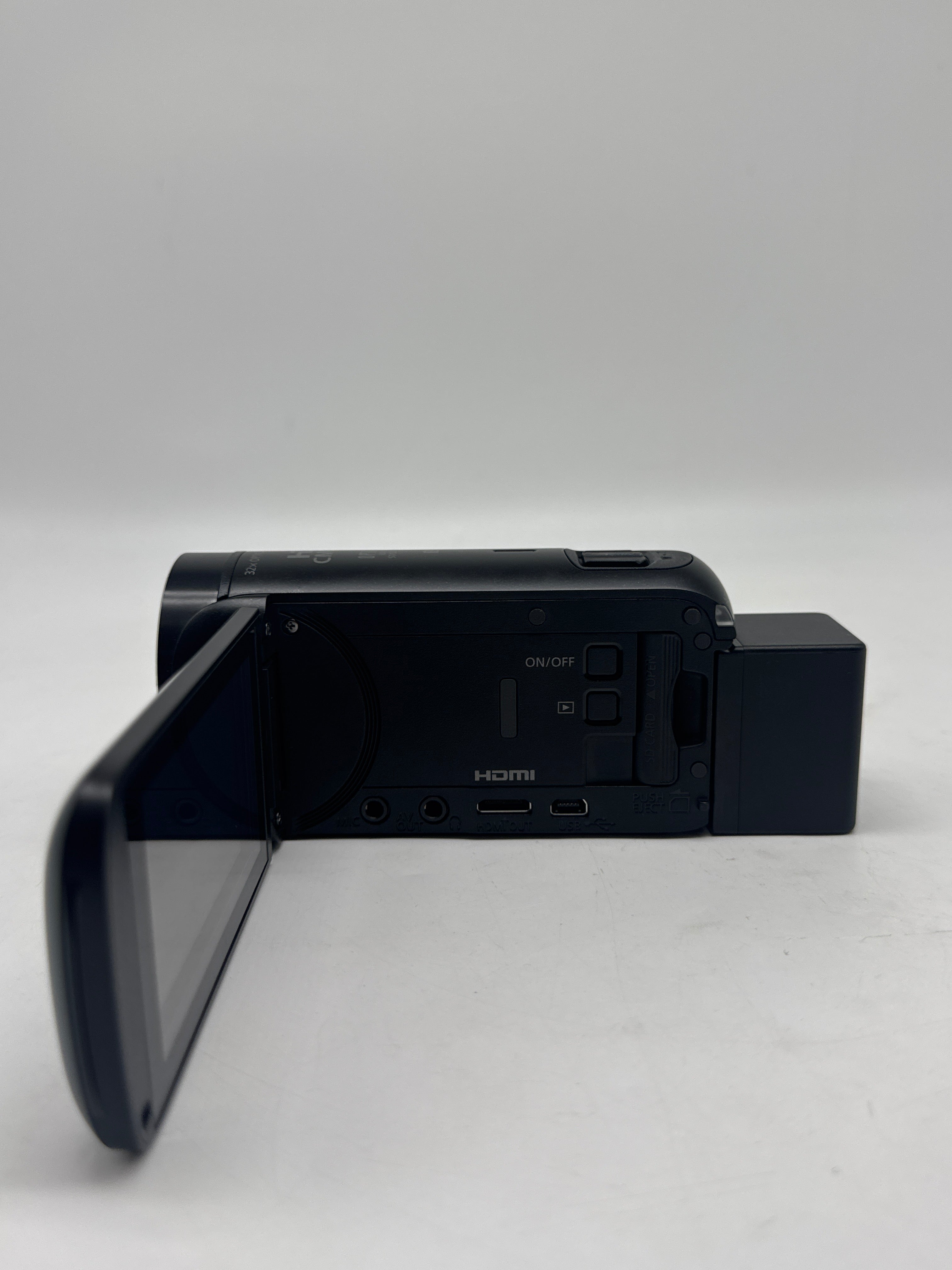 Canon VIXIA HF R80 Camcorder Black HD 57x Zoom 3.0" LCD HDMI USB Wi-Fi