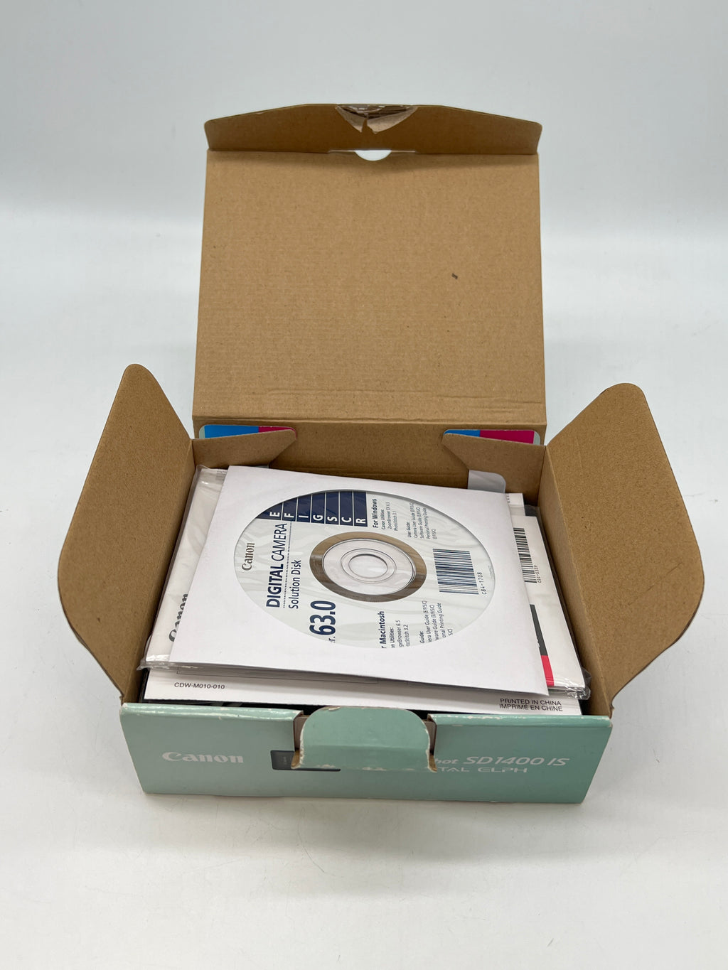 Canon PowerShot SD1400 IS 14.1MP Digital Elph Camera - Used with box