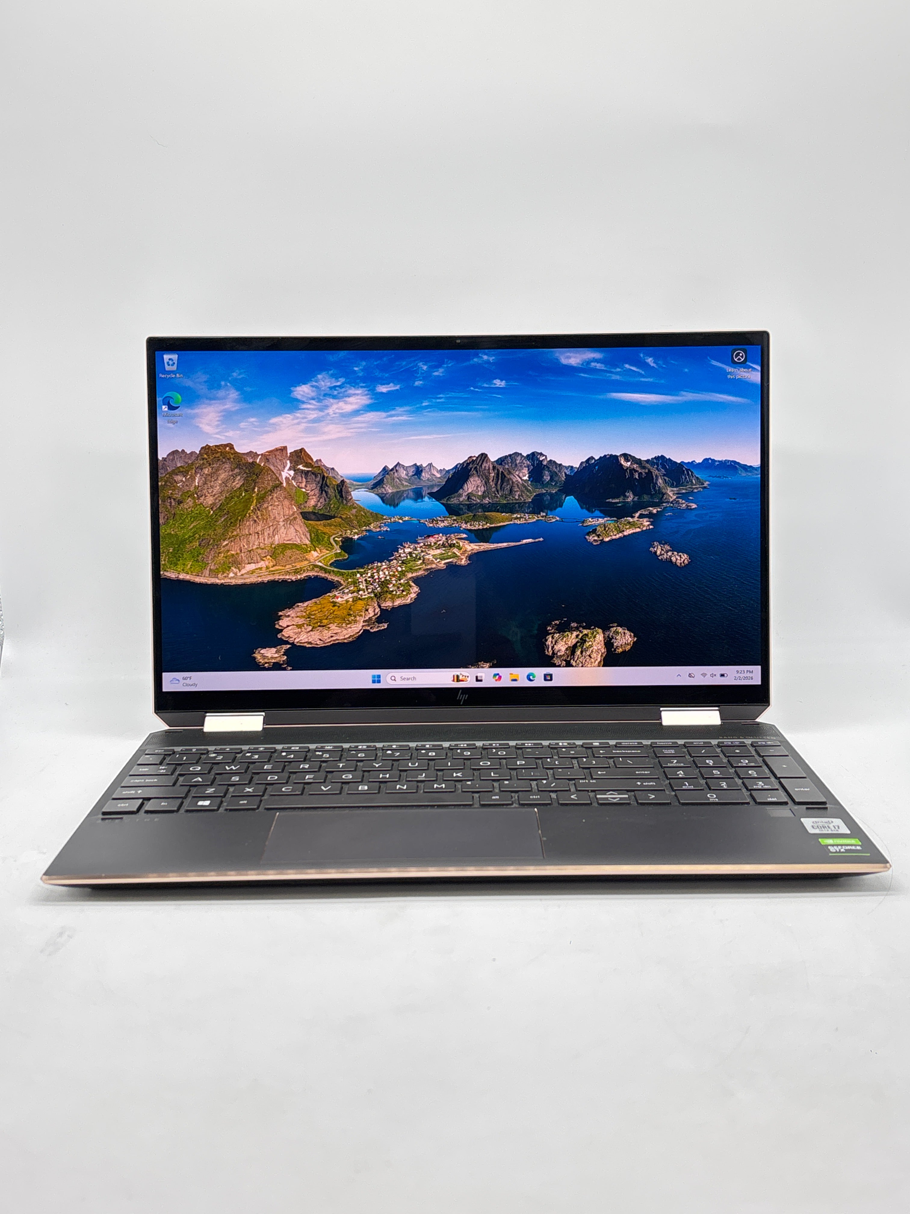 HP Spectre x360 15-EB0053DX 15.6" i7-10750H 16GB RAM 1TB SSD GeForce GTX 1650 Ti