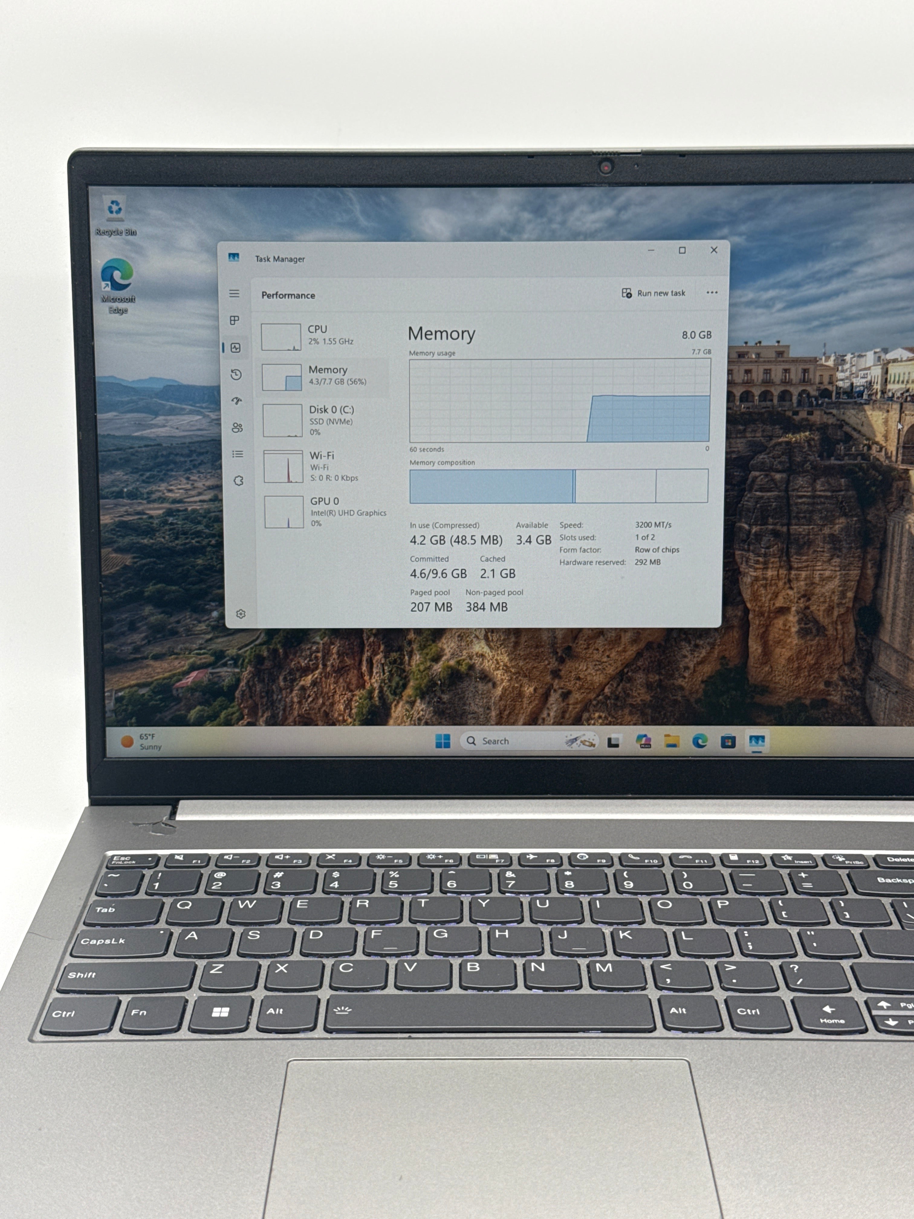 Lenovo ThinkBook 15 G4 IAP i7-1255U 8GB RAM 512GB SSD - For Parts (READ DESC)