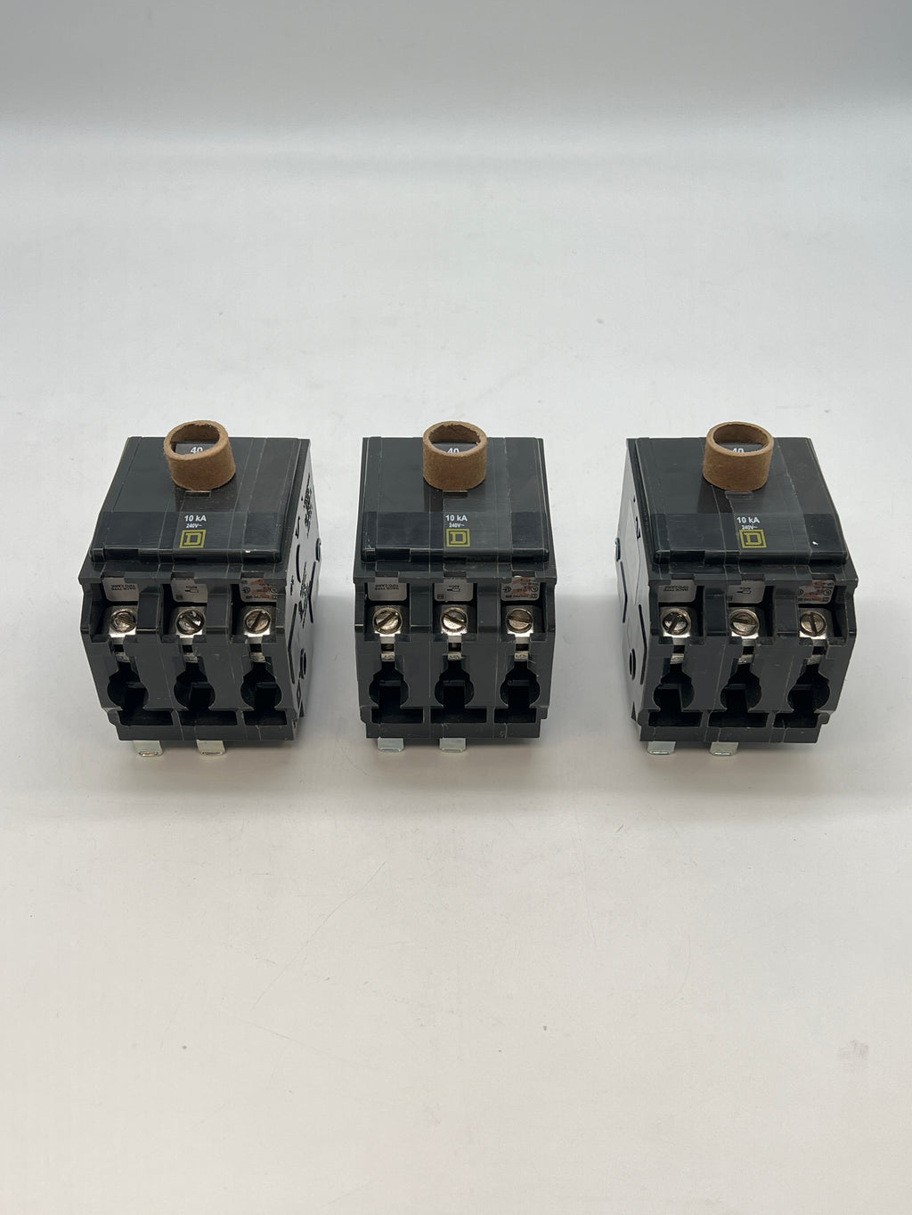Schneider Electric QOB340 3-Pole 40A Circuit Breaker - New Open Box