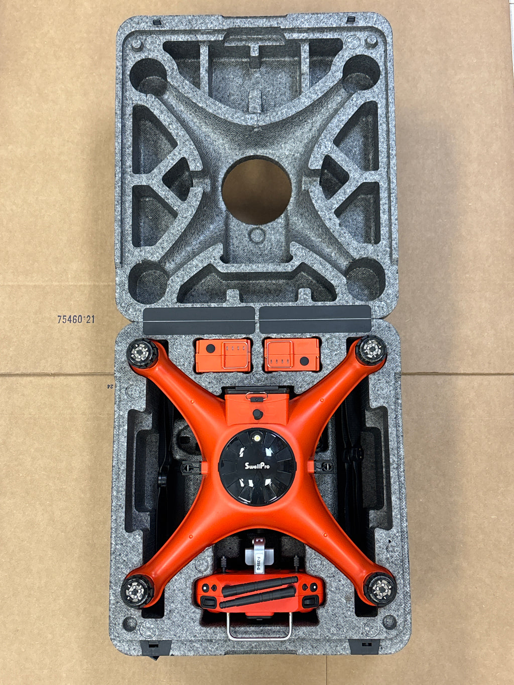 Swell Pro Splash Drone 4 Orange Professional Drone - Base Rubber Broken