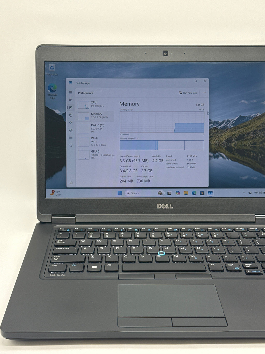 Dell Latitude 5480 i5-6300U 8GB RAM 128GB SSD
