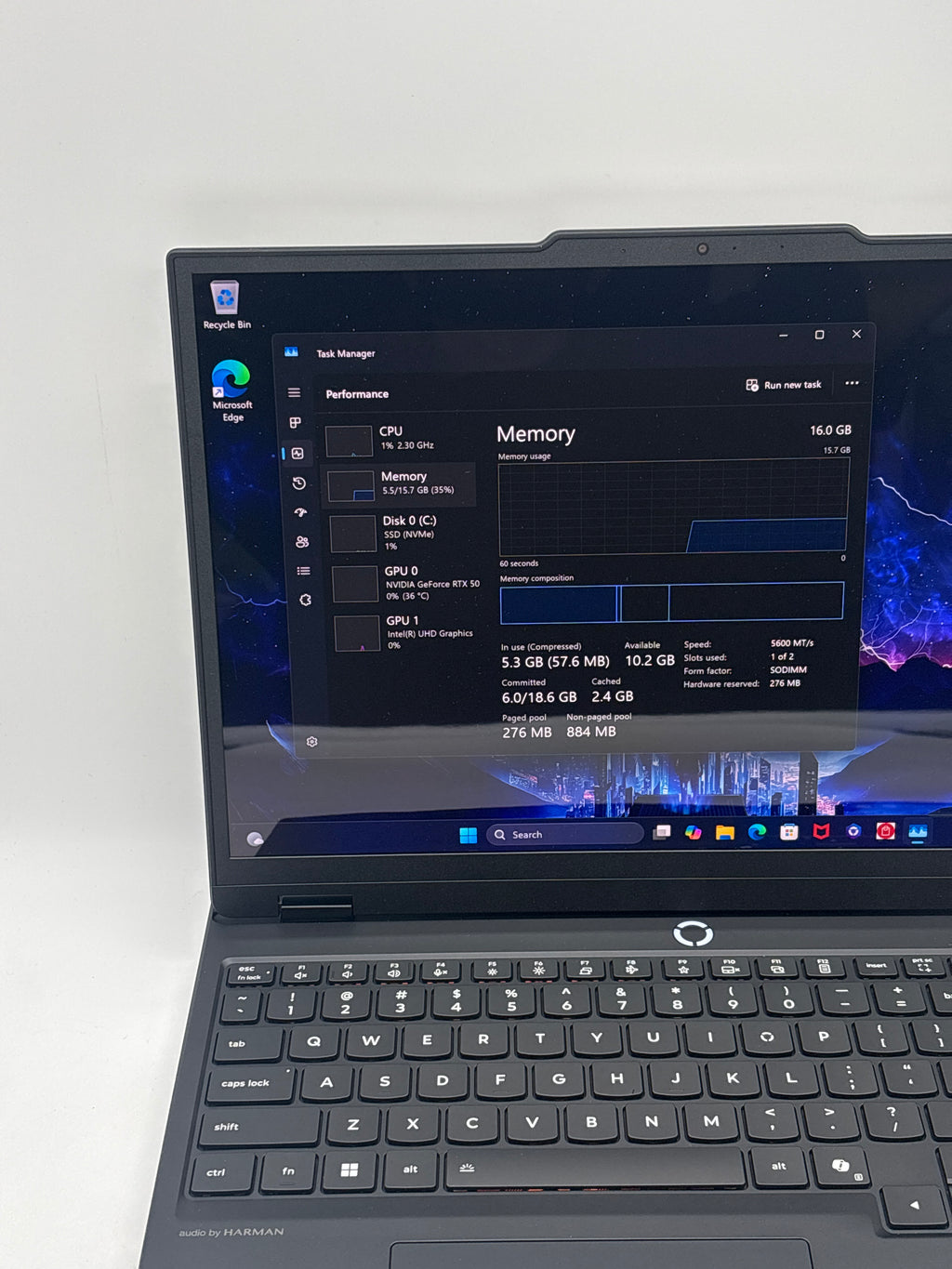 Lenovo Legion 5i 15IRX10 i7-14700HX 16GB RAM 1TB SSD RTX 5060 - Open Box